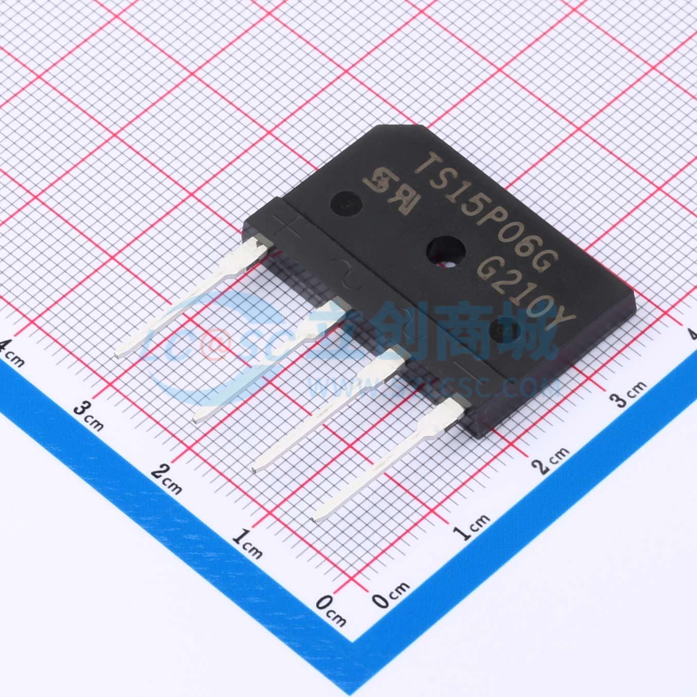 点击查看大图 TS15P06G-S/TS15P06G D2G实物图