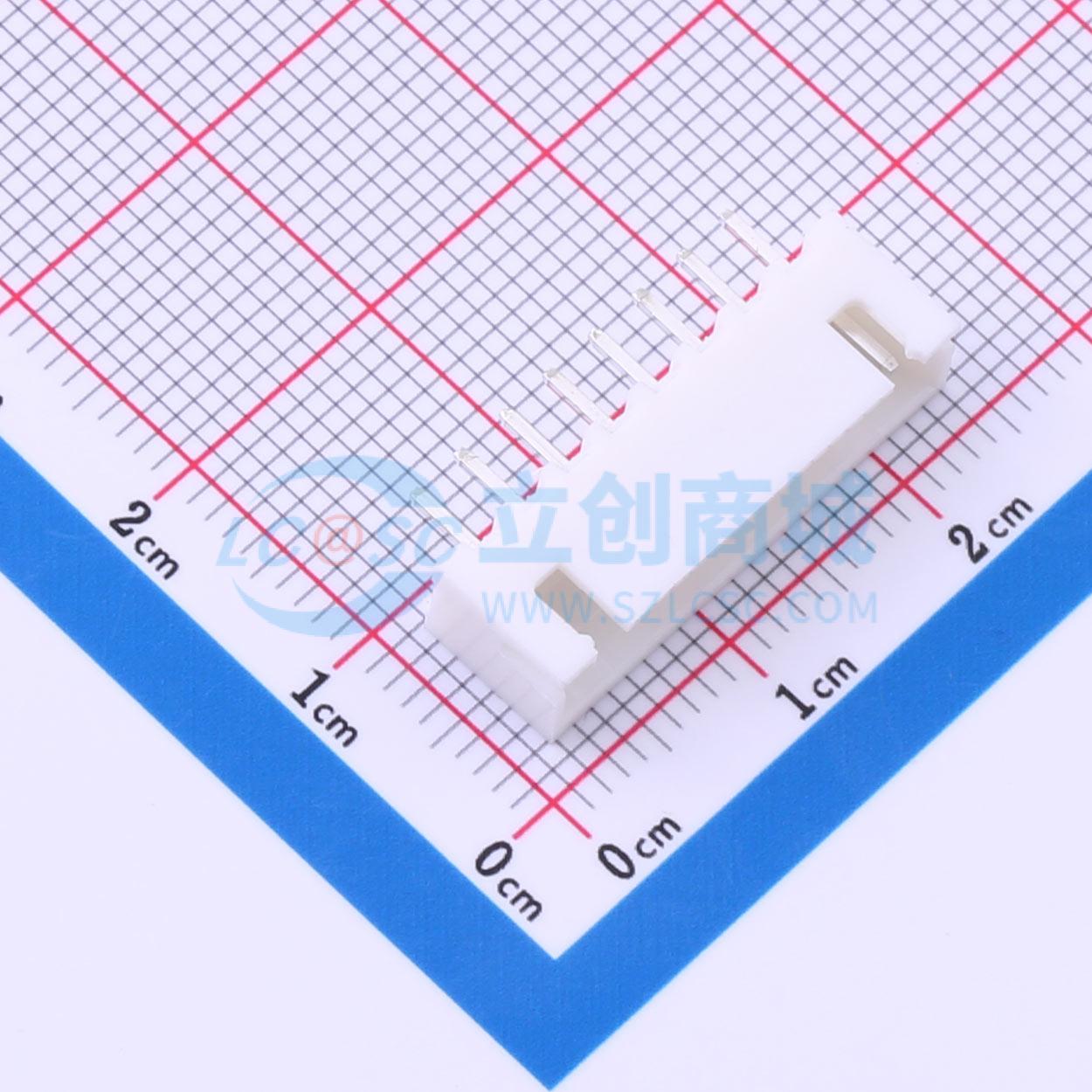 点击查看大图 2.54mm-8P ZZ实物图