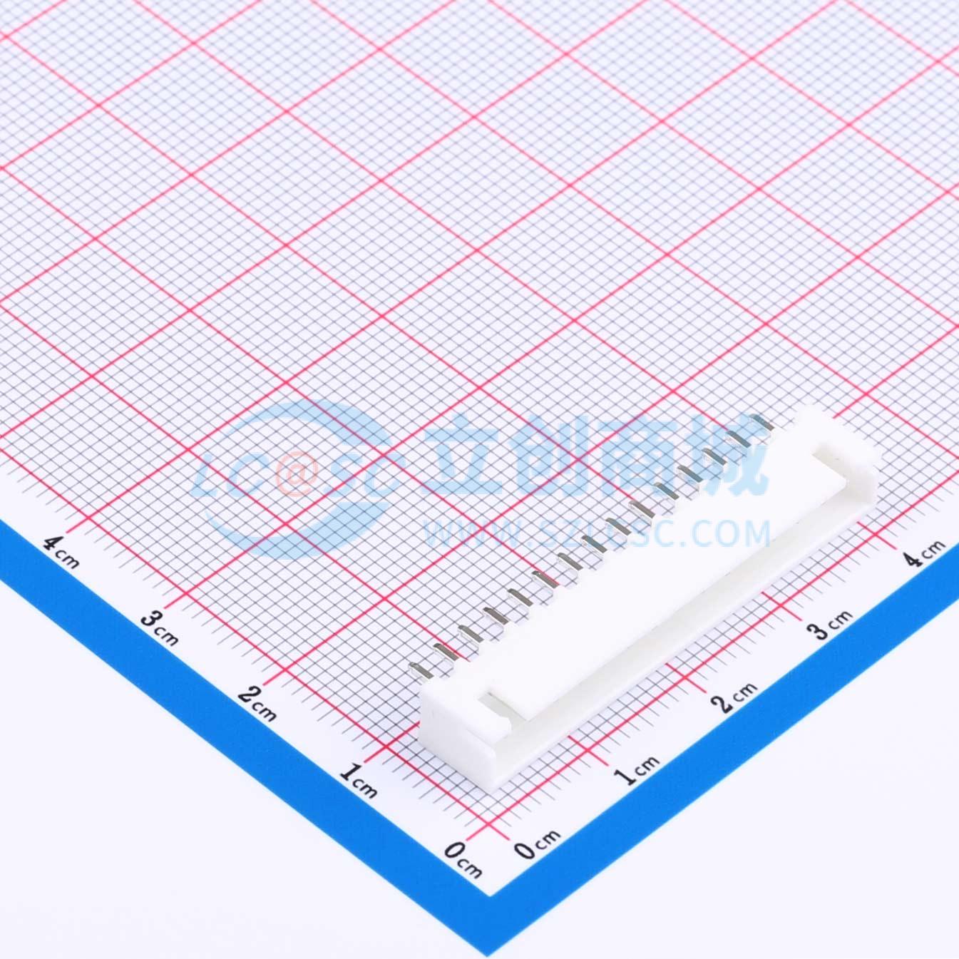点击查看大图 2.54mm-15P ZZ实物图