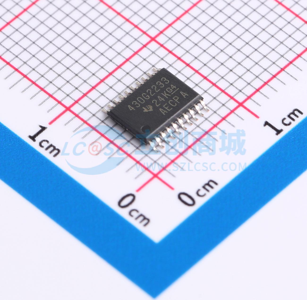 MSP430G2233IPW20R实物图