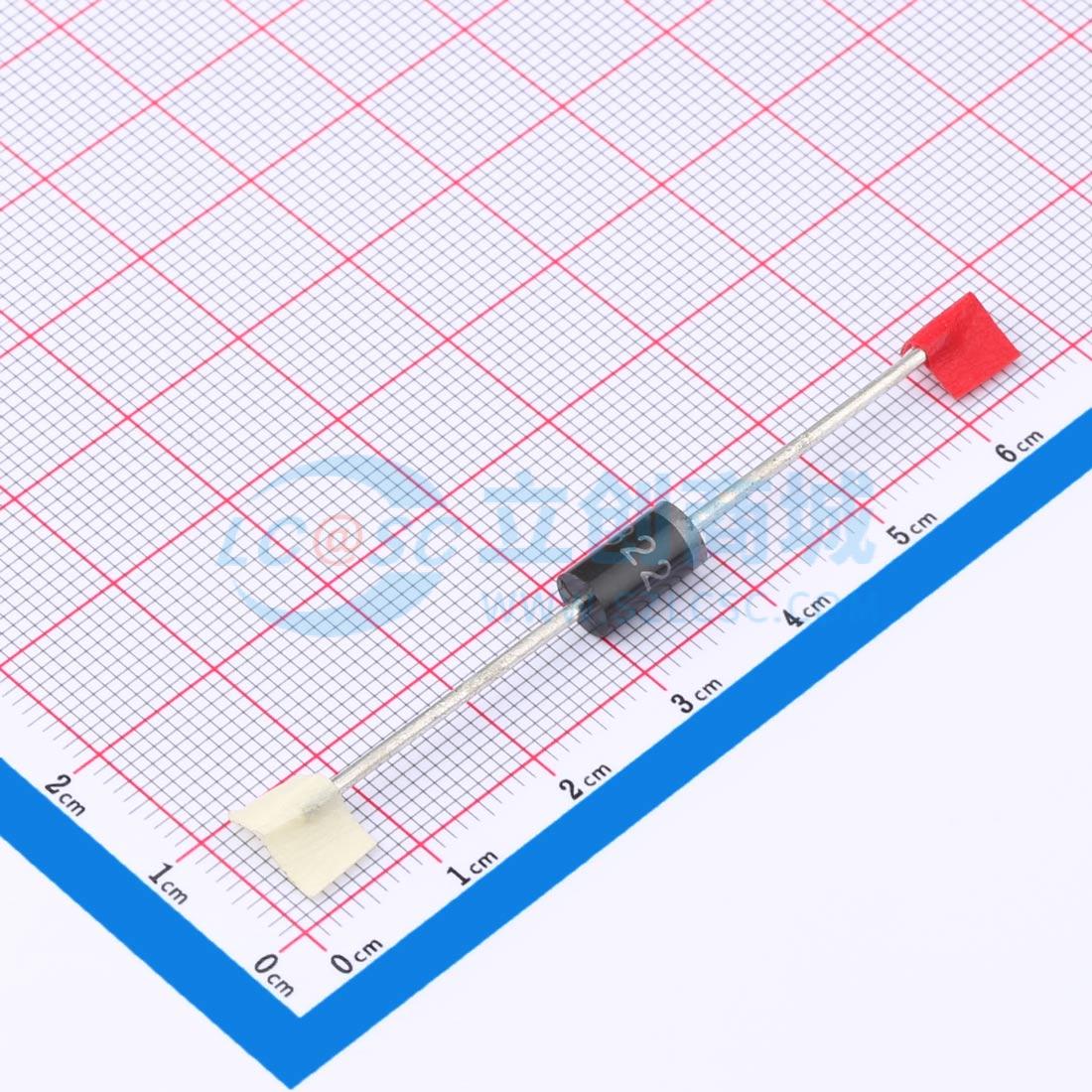 点击查看大图 1N5822实物图