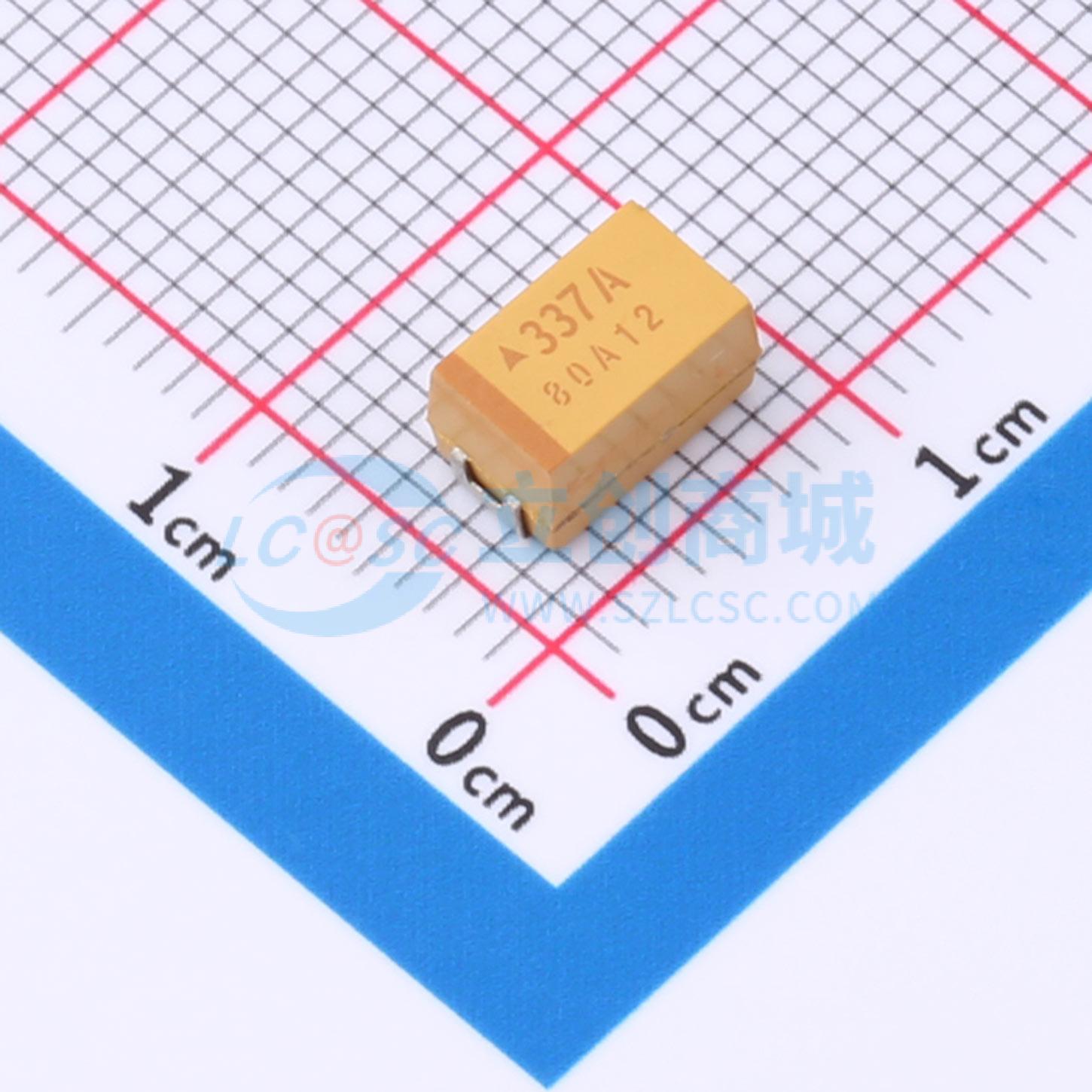 点击查看大图 TPSE337K010R0060实物图