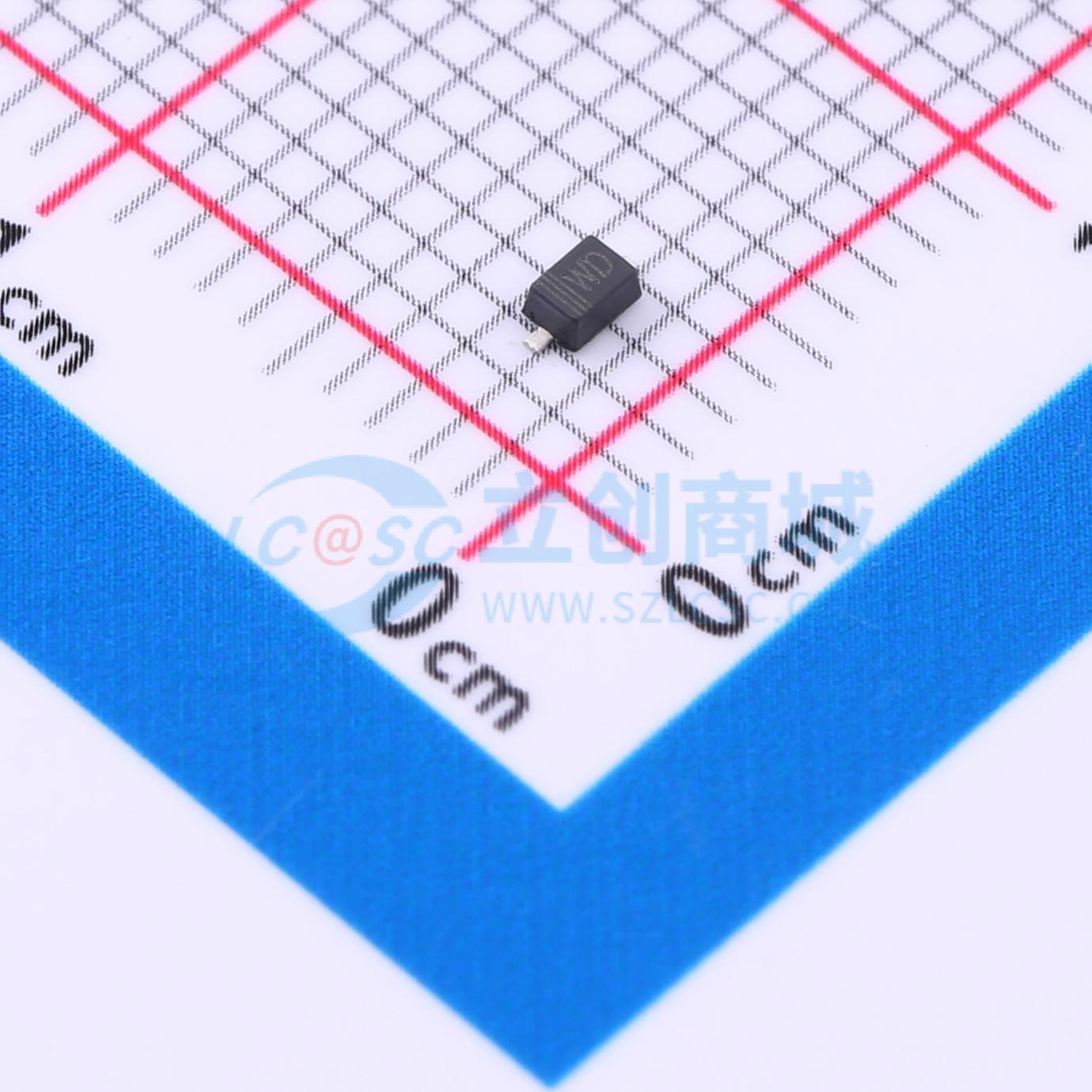 点击查看大图 BZT52C8V2S-WD实物图