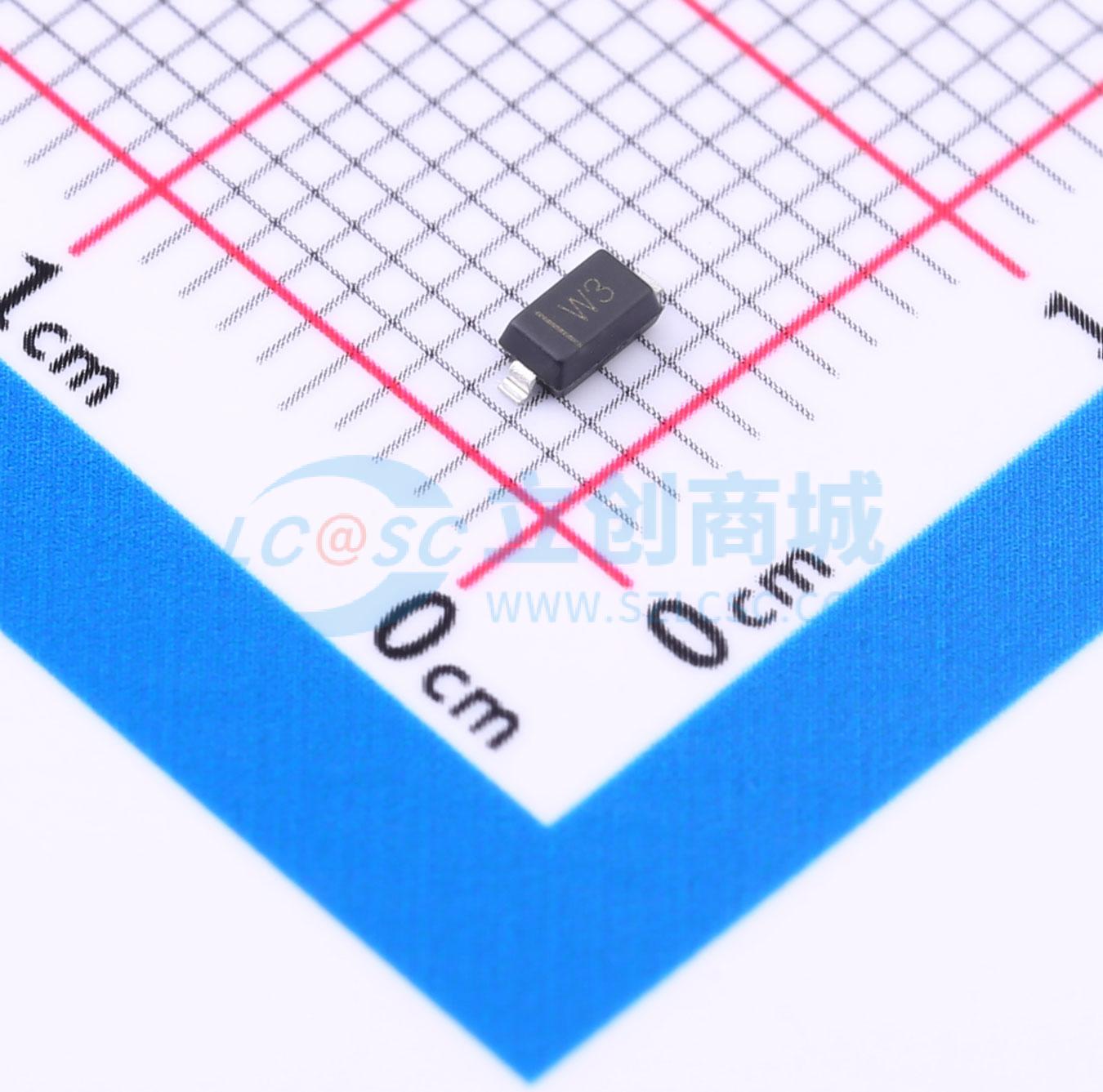 点击查看大图 BZT52C3V3实物图