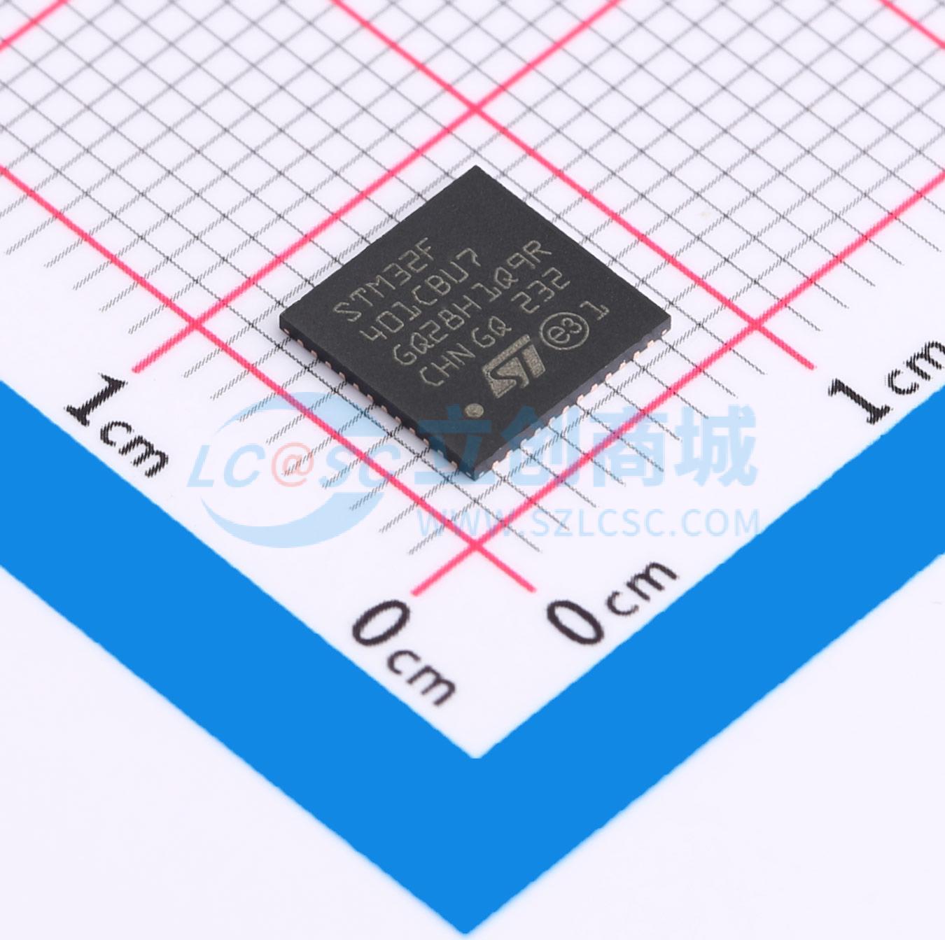 STM32F401CBU7实物图