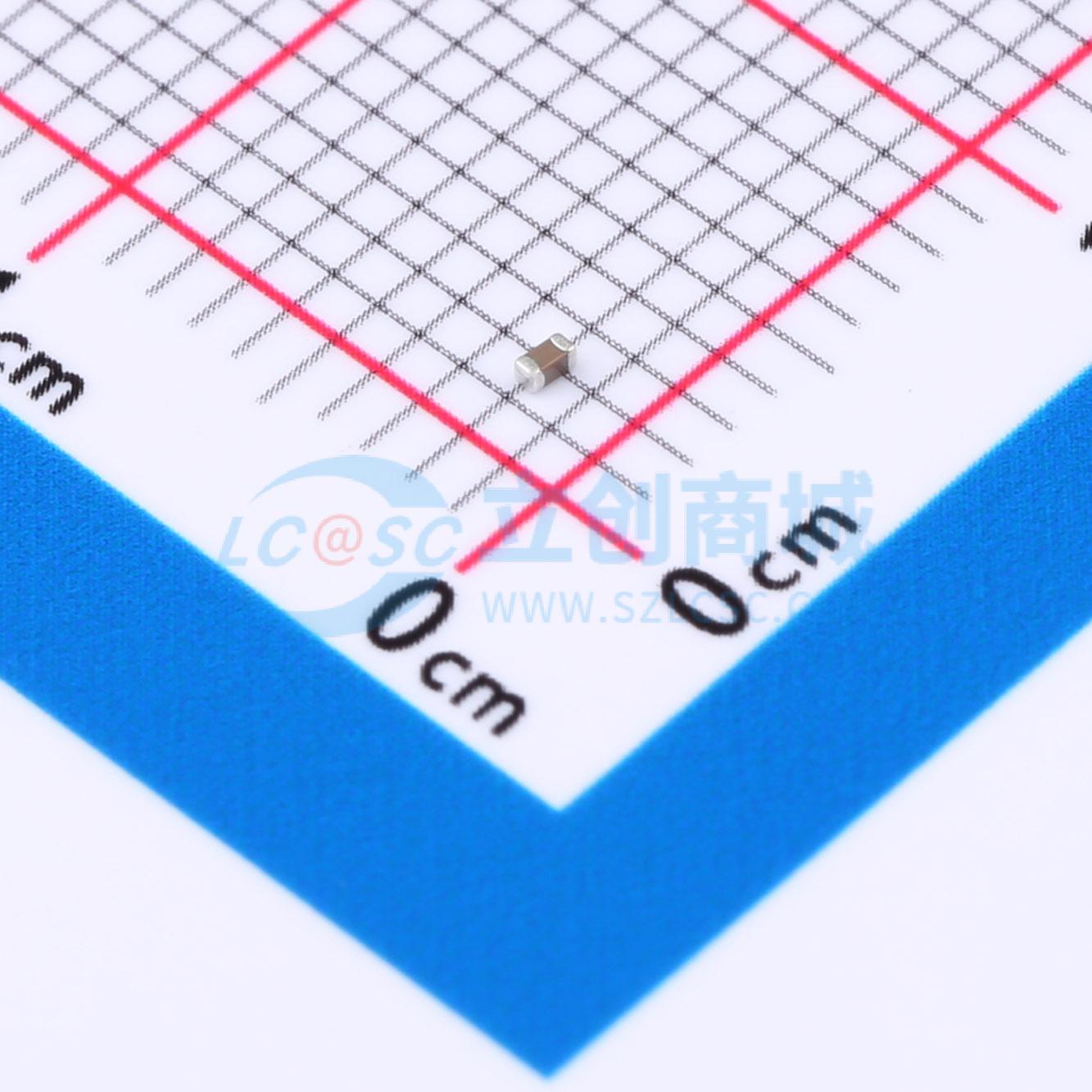 点击查看大图 GRM155C81C105KE15D实物图