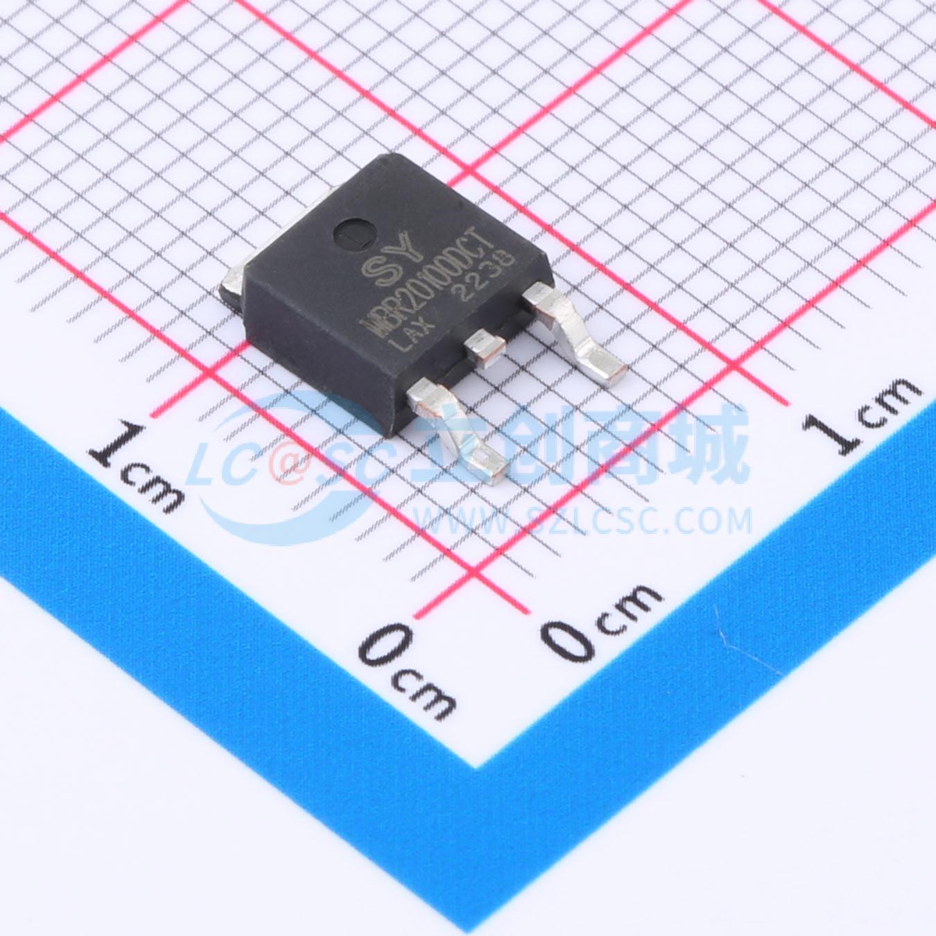 点击查看大图 MBR20100DCT实物图