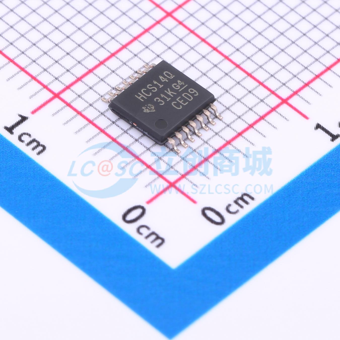 SN74HCS14QPWRQ1实物图