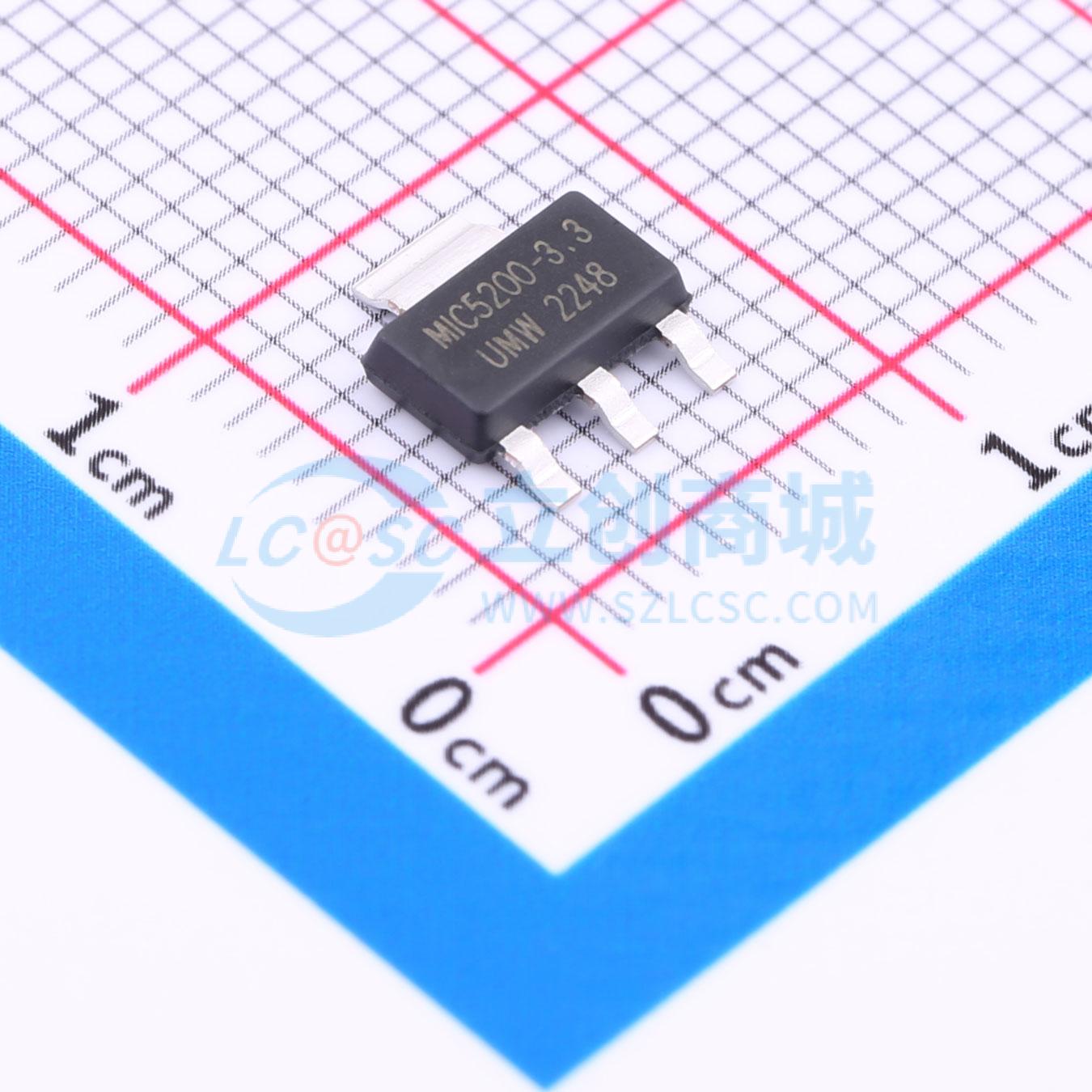 MIC5200-3.3YS(UMW)实物图