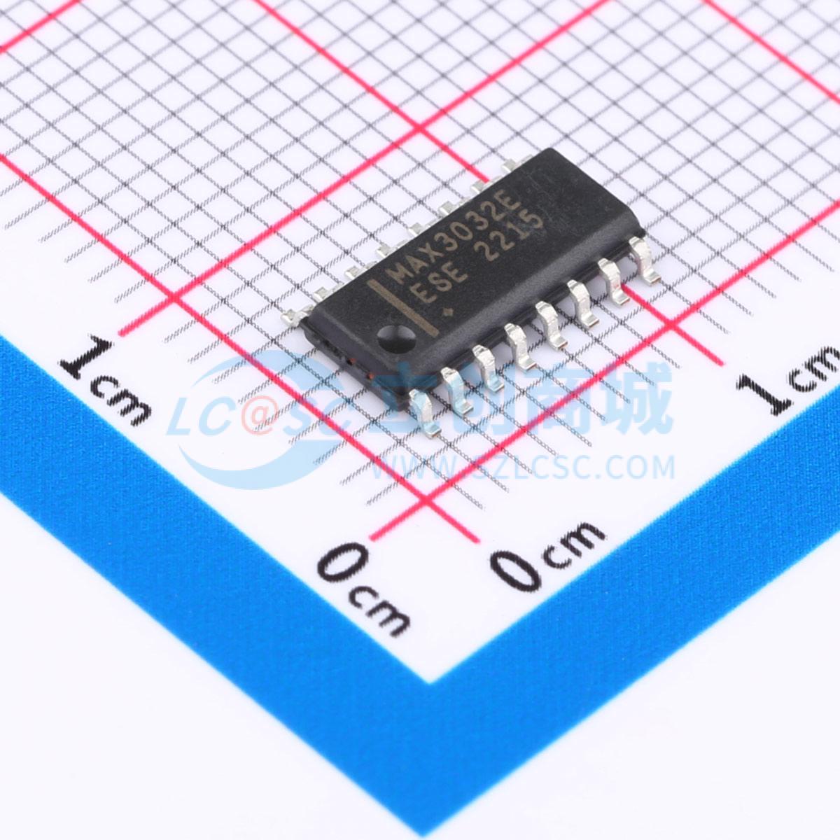 点击查看大图 MAX3032EESE+T实物图