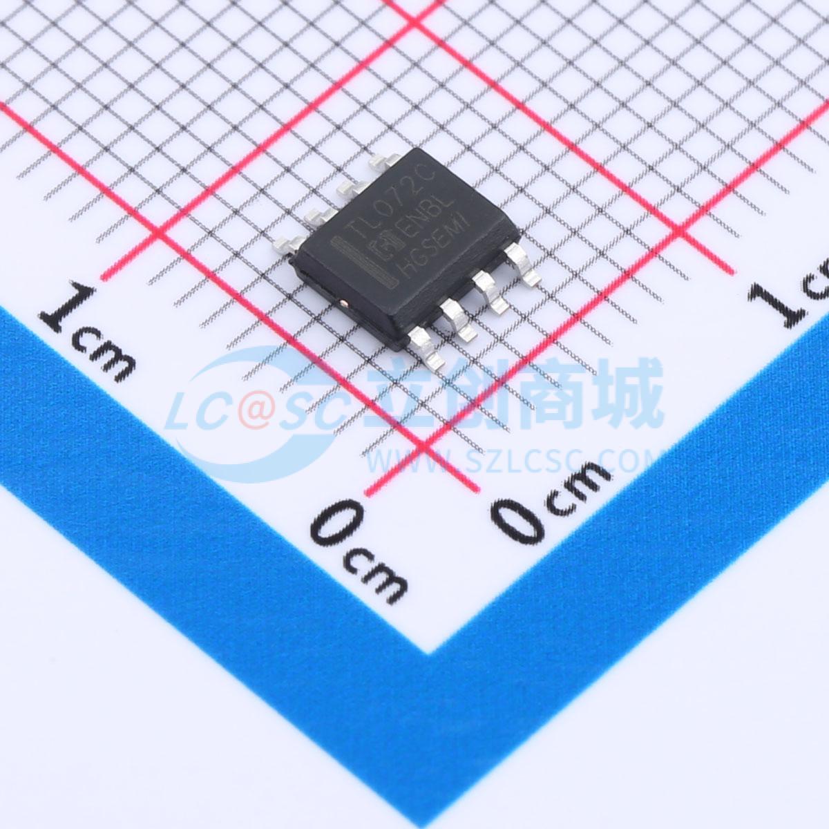 点击查看大图 TL072CM/TR实物图