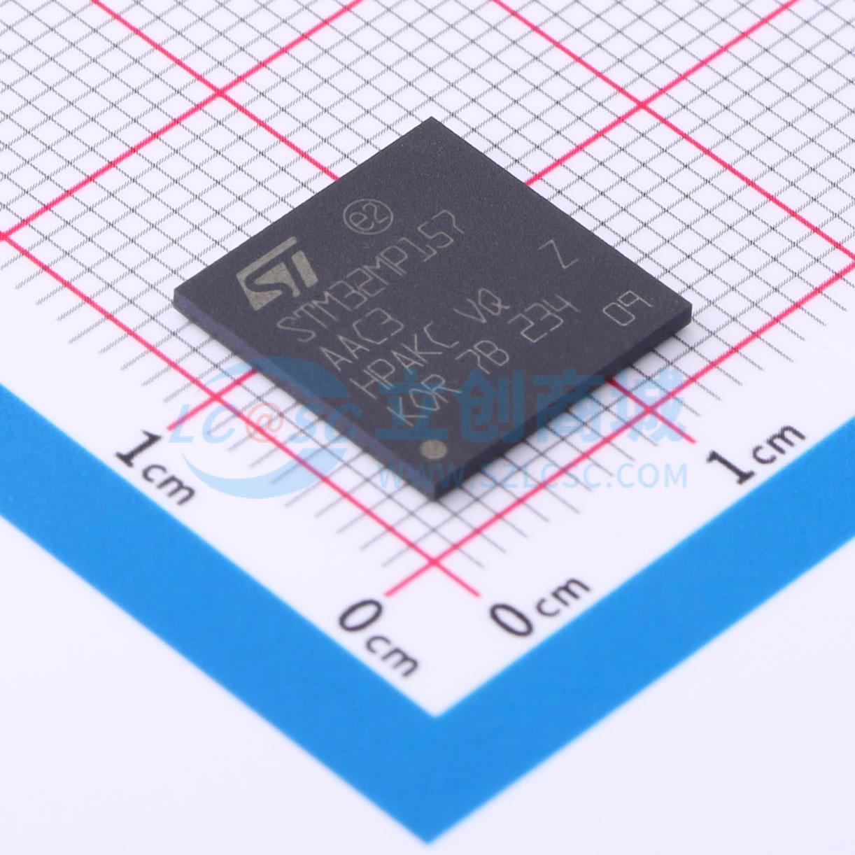 点击查看大图 STM32MP157AAC3T实物图