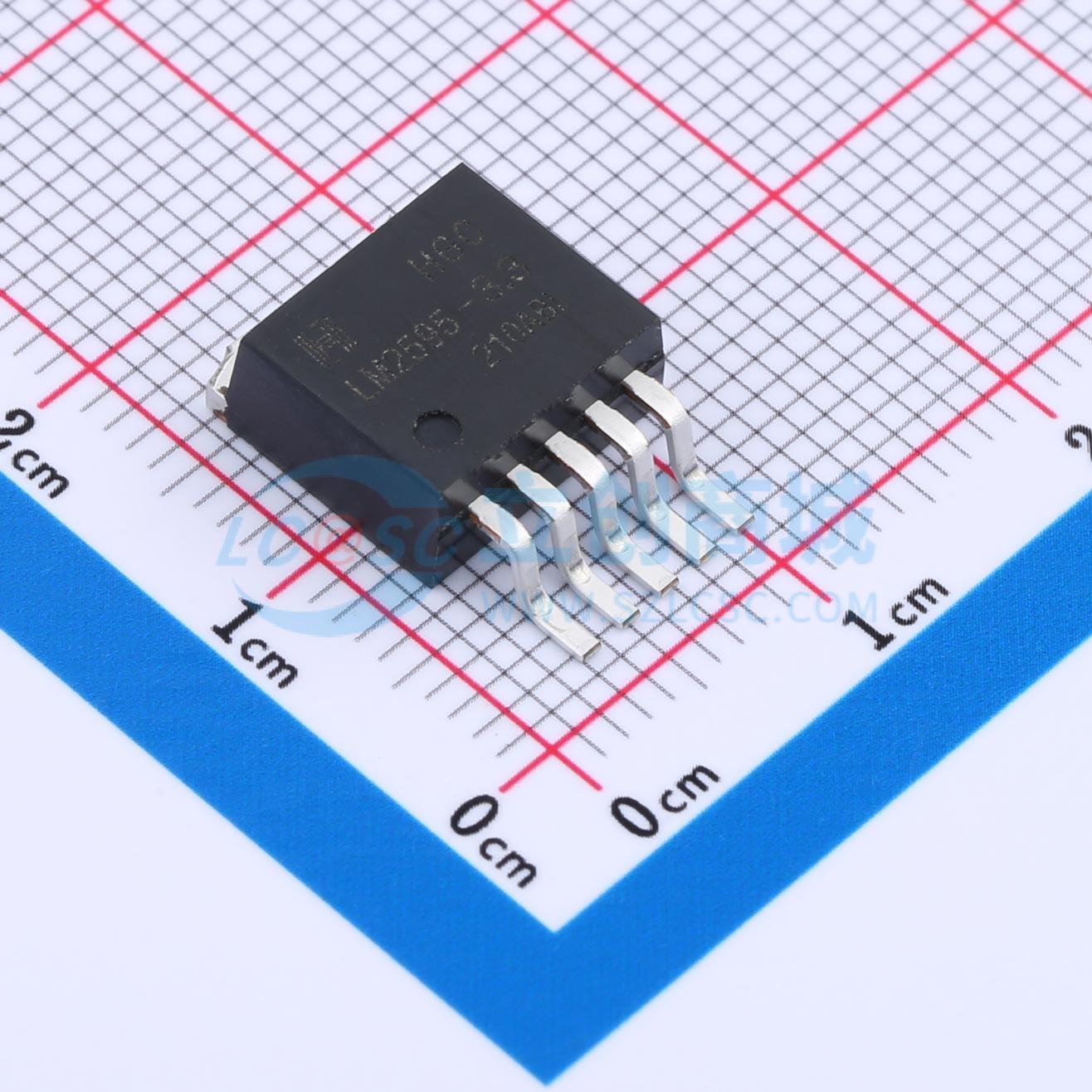 点击查看大图 LM2595S-3.3RG实物图