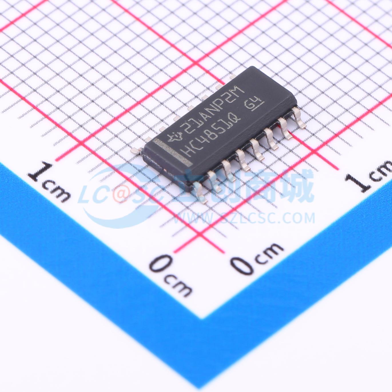 点击查看大图 SN74HC4851QDRQ1实物图