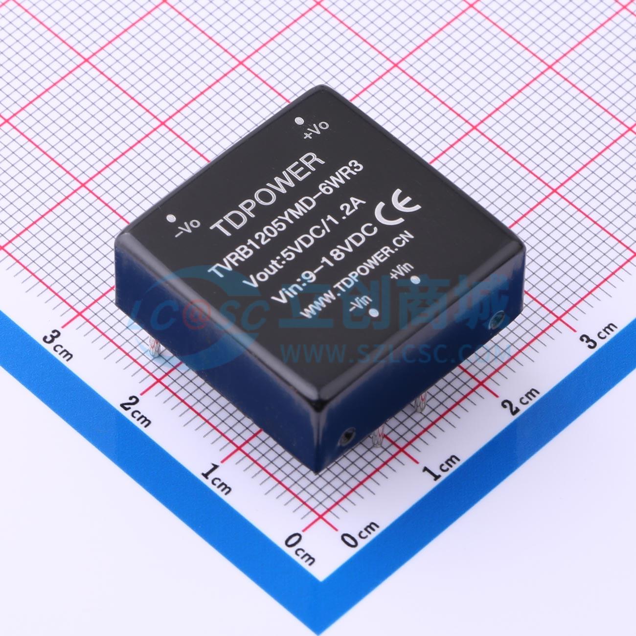 点击查看大图 TVRB1205YMD-6WR3实物图