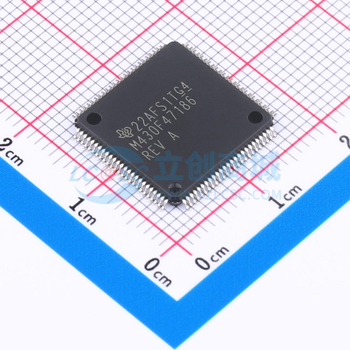 MSP430F47186IPZR实物图