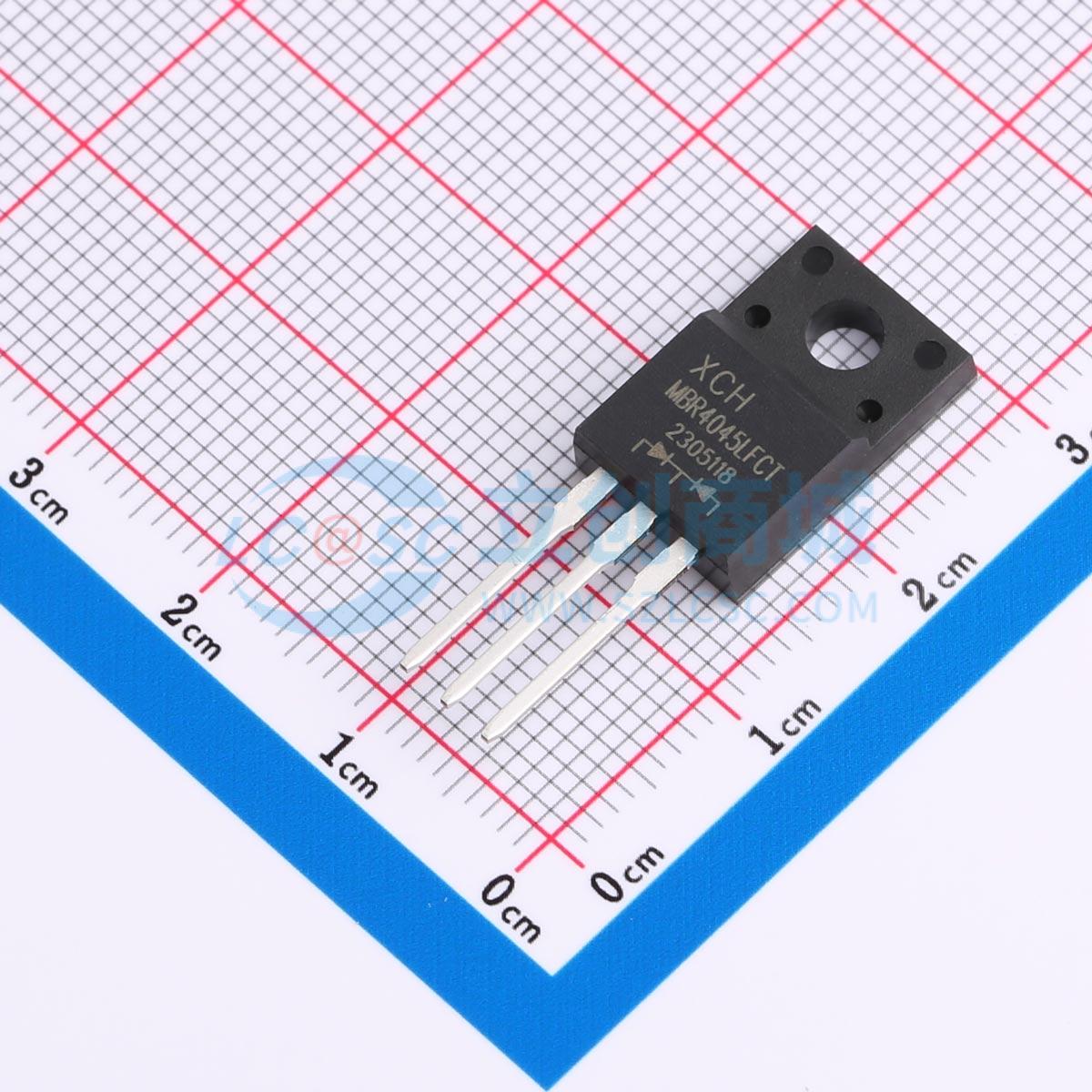 点击查看大图 MBR4045LFCT实物图