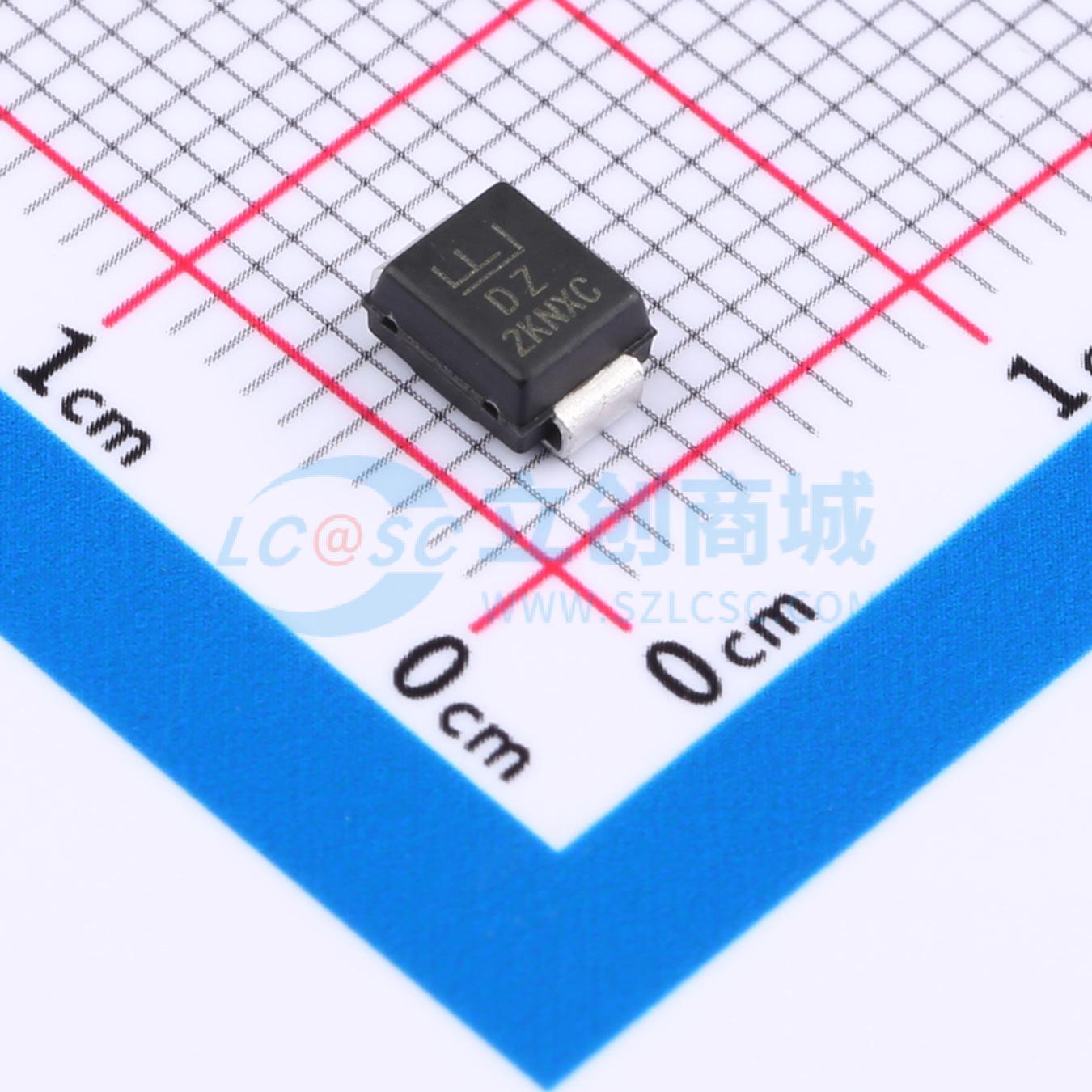 点击查看大图 SMBJ100CA实物图