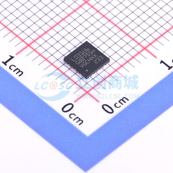 STM32L031G6U6TR实物图