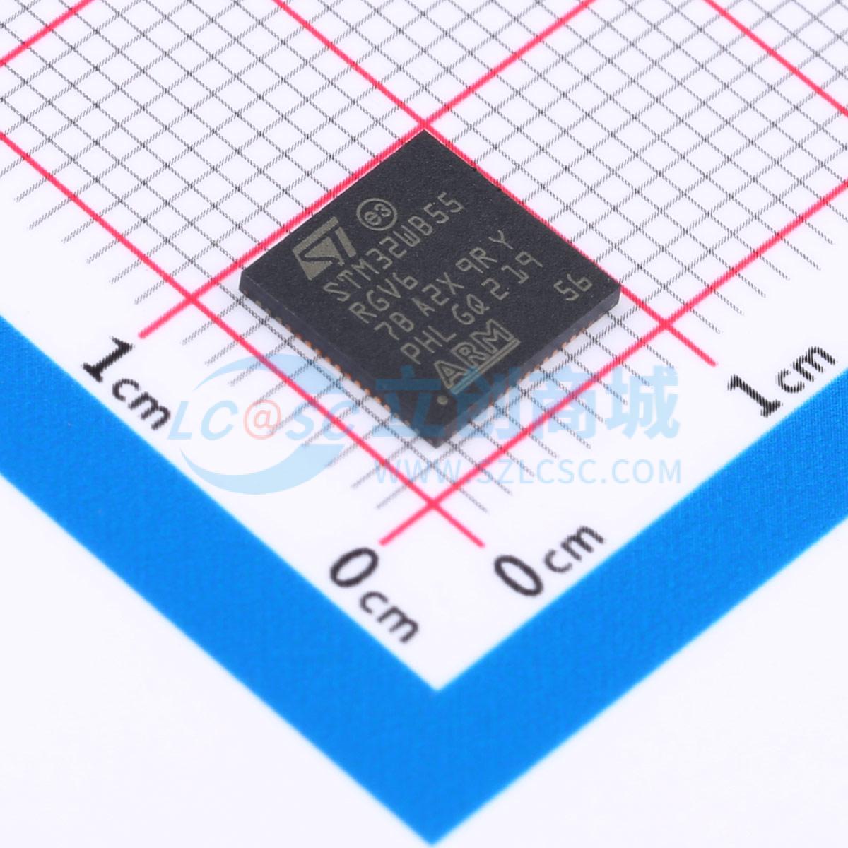 点击查看大图 STM32WB55RGV6实物图