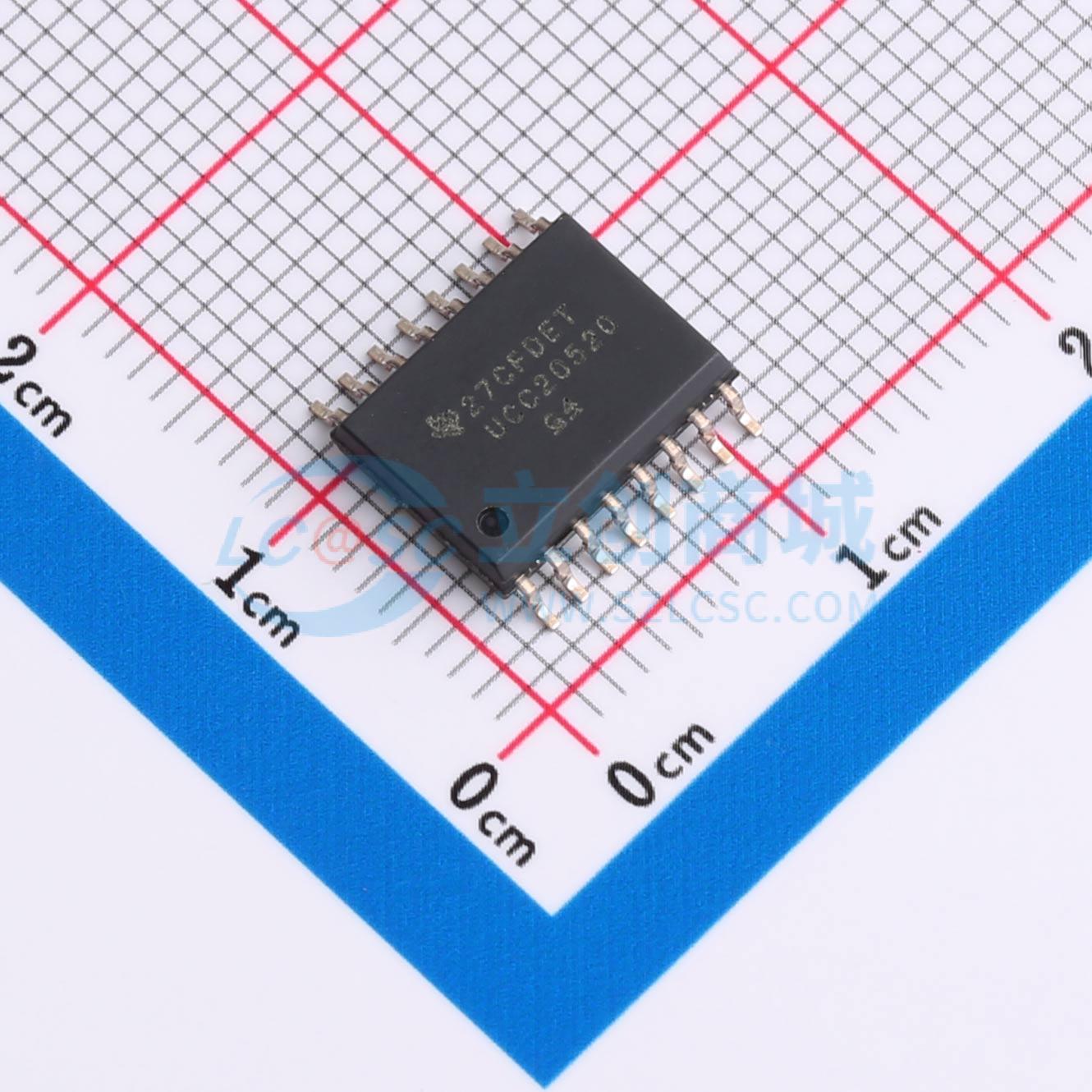 点击查看大图 UCC20520DWR实物图
