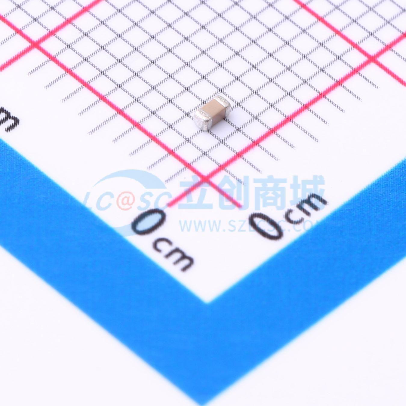 点击查看大图 CC0603MRY5V8BB104实物图