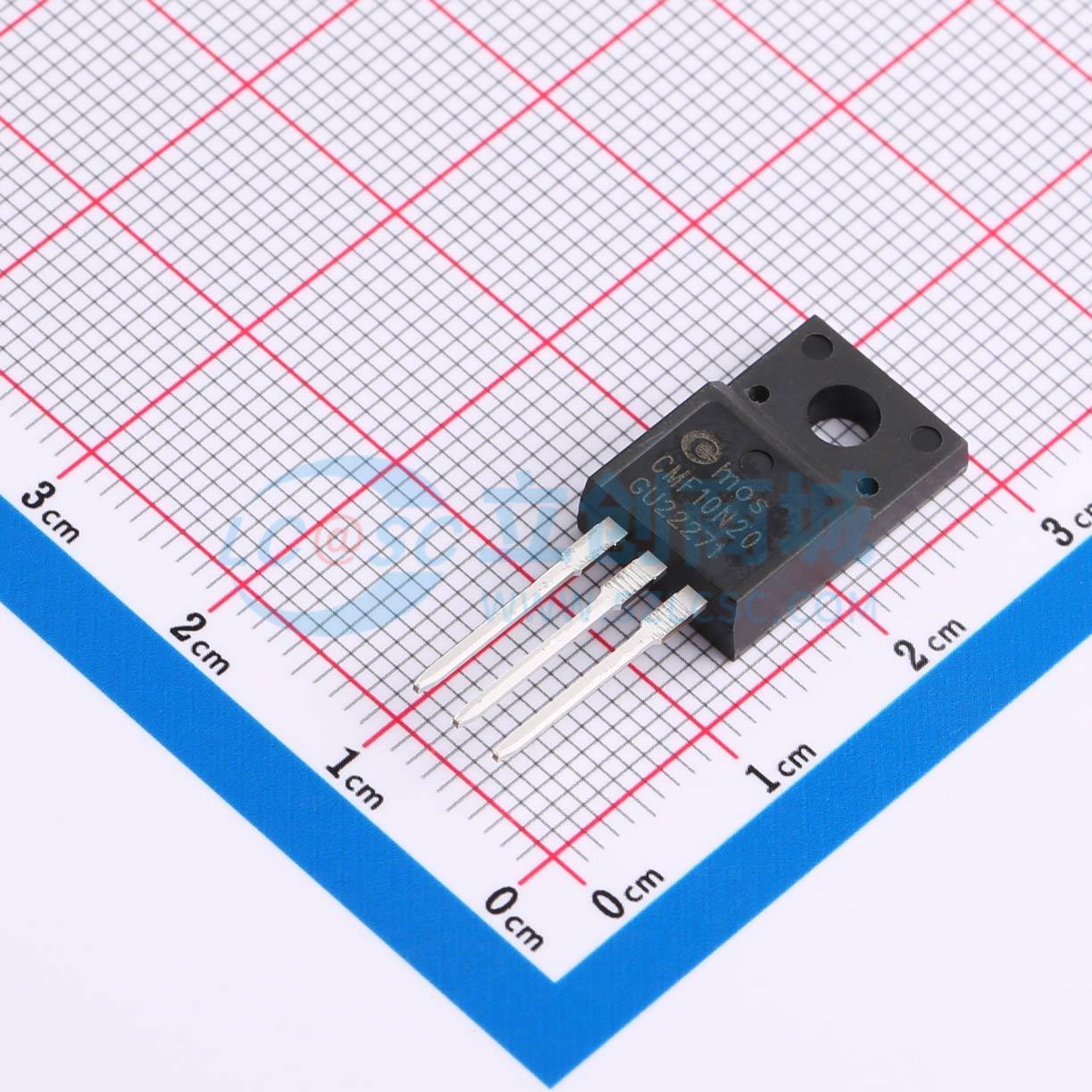 点击查看大图 CMF10N20实物图