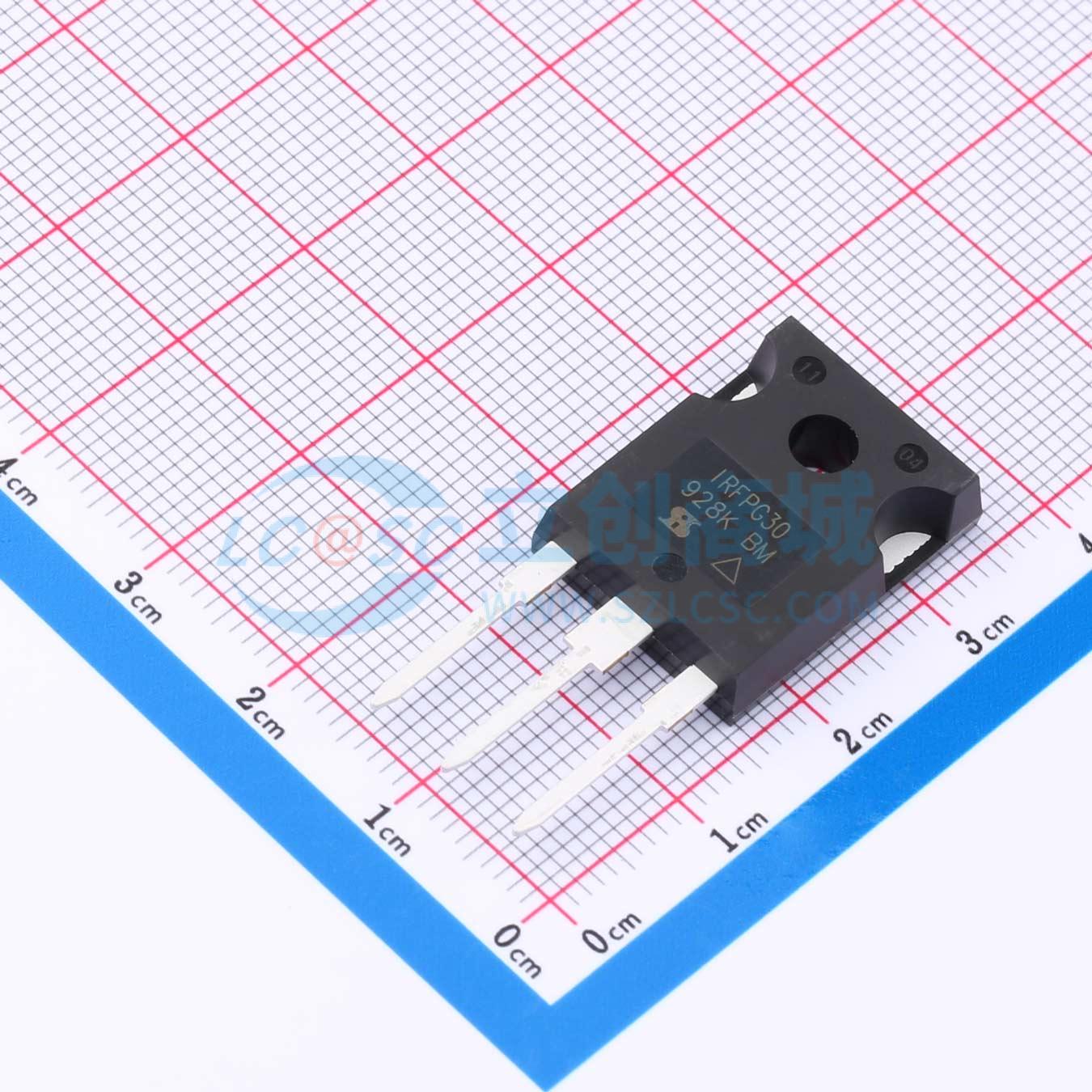 点击查看大图 IRFPG30PBF实物图