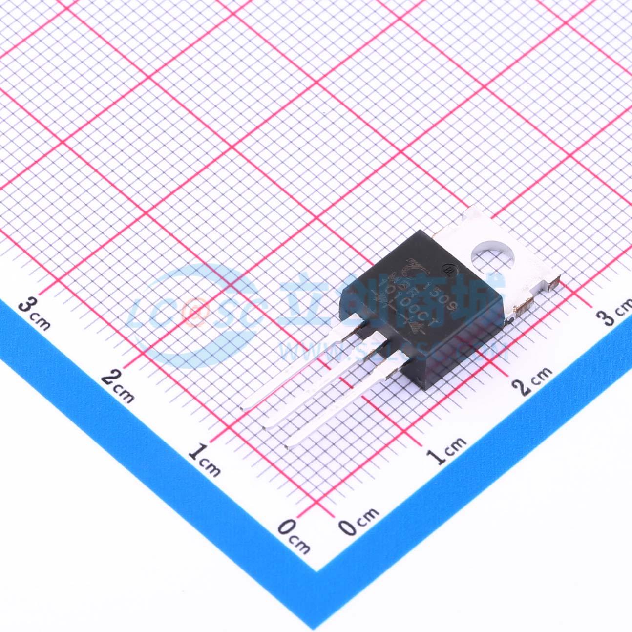 点击查看大图 MBR10100CT实物图