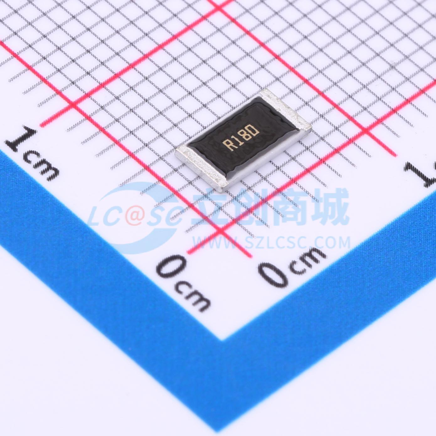 MCR100JZHFLR180实物图