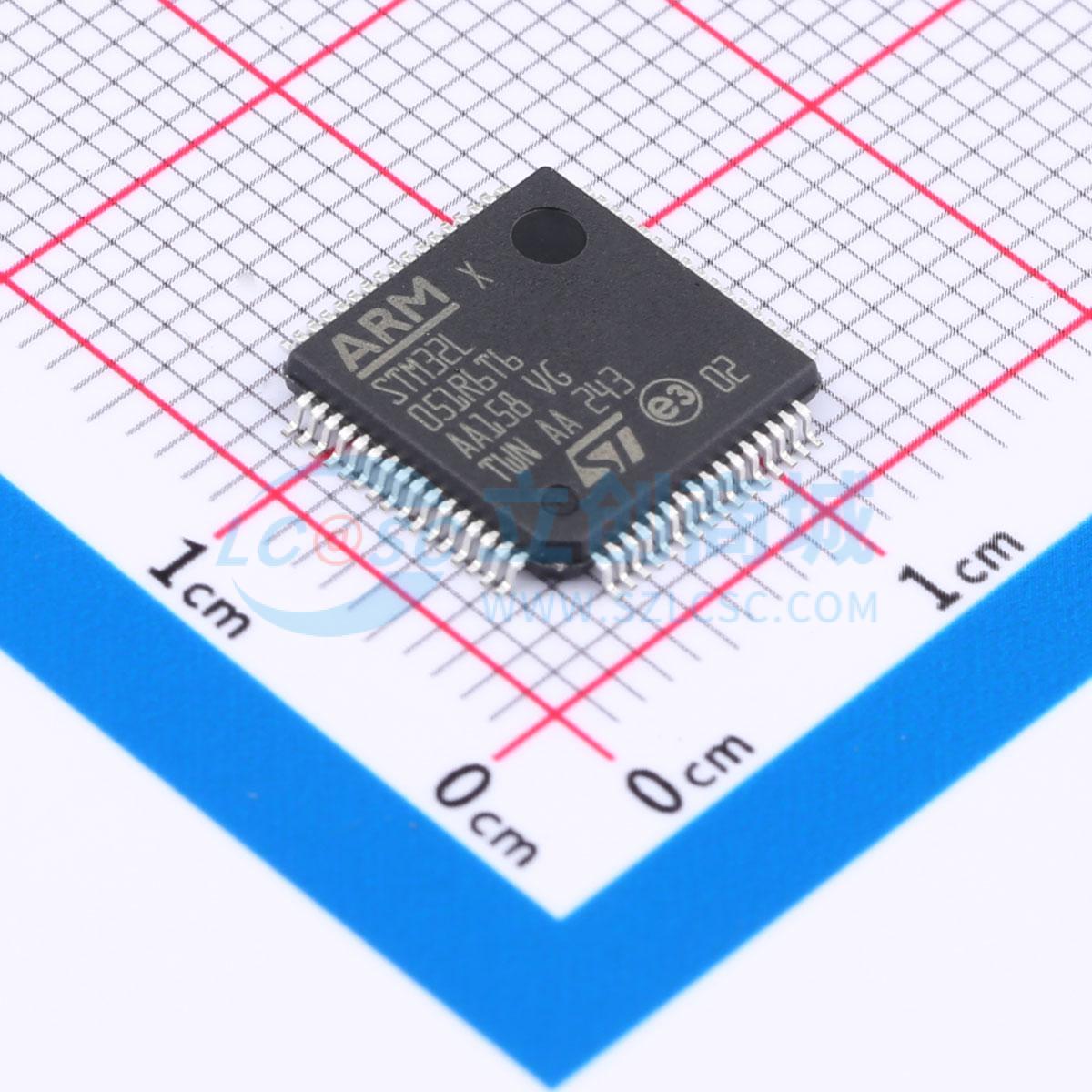 点击查看大图 STM32L051R6T6实物图