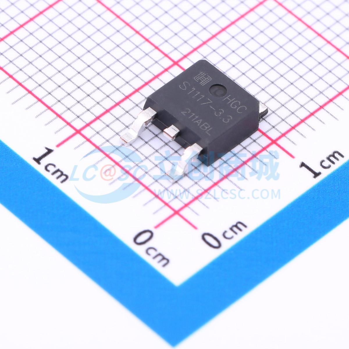 点击查看大图 AMS1117KTP-3.3RG实物图