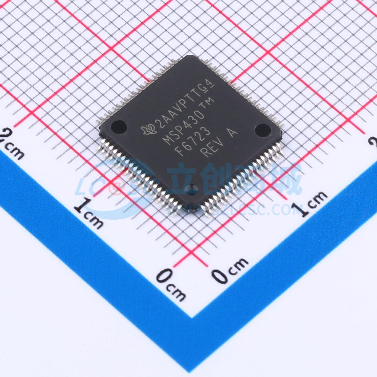 点击查看大图 MSP430F6723IPNR实物图