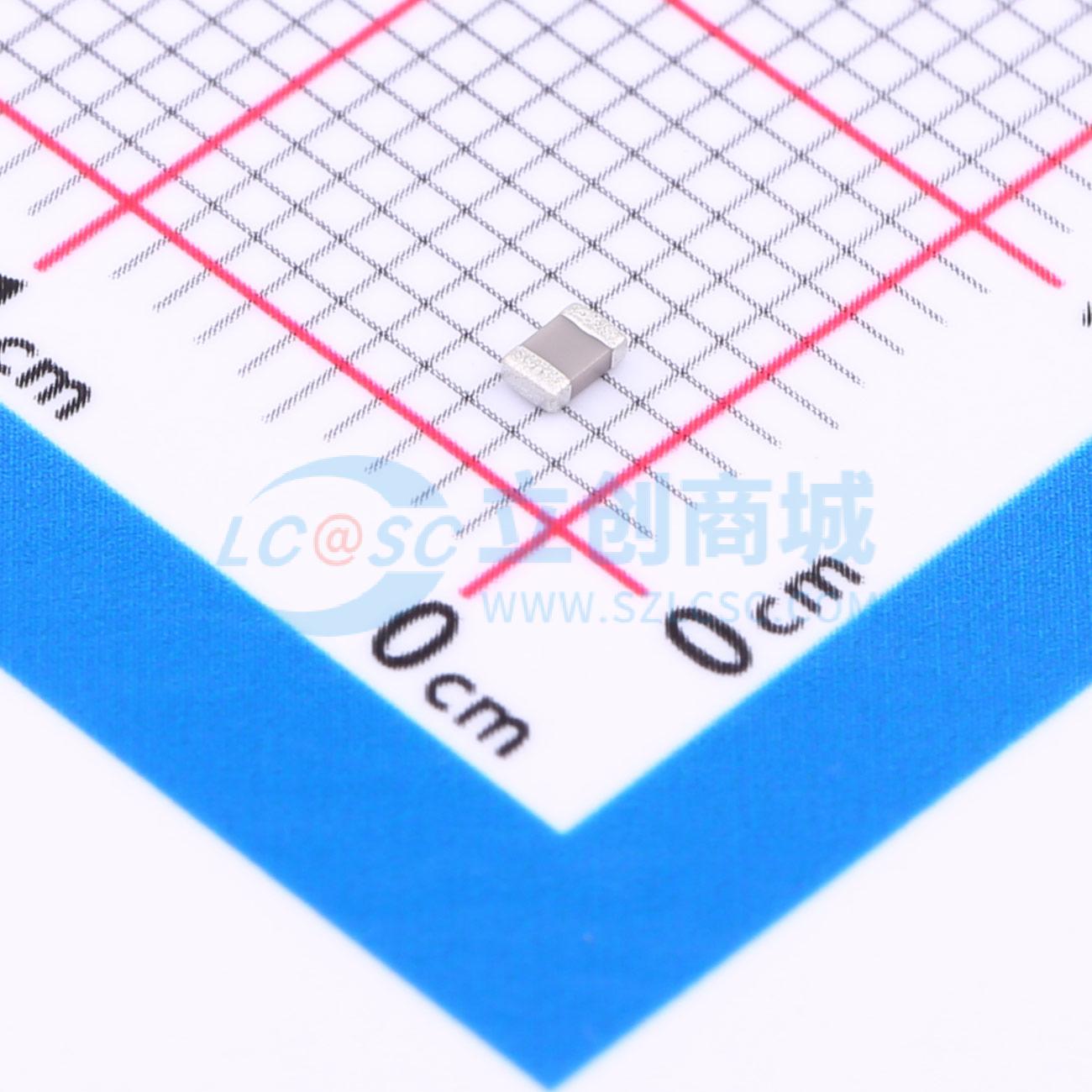 点击查看大图 TCC0805COG821J500BT实物图