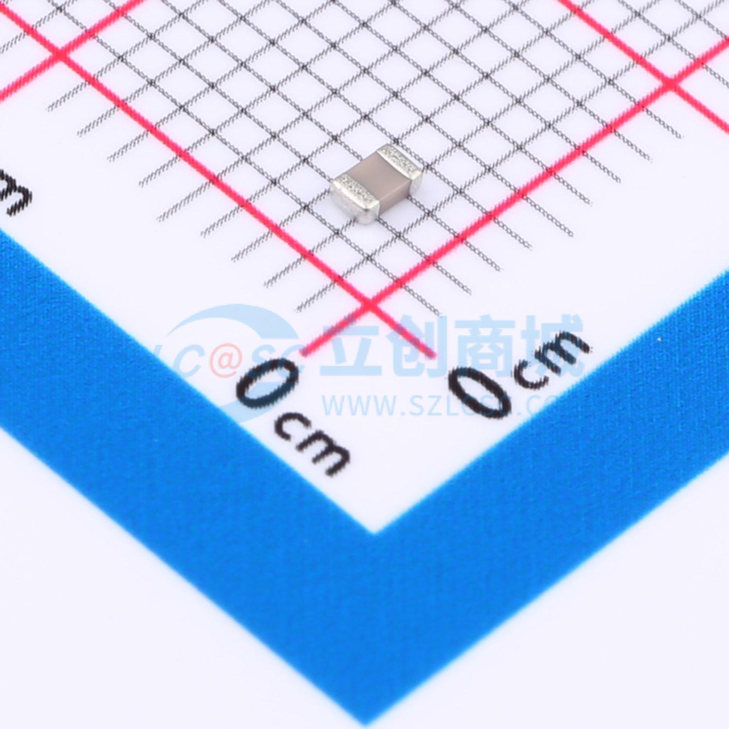 点击查看大图 TCC0805COG300J101BT实物图