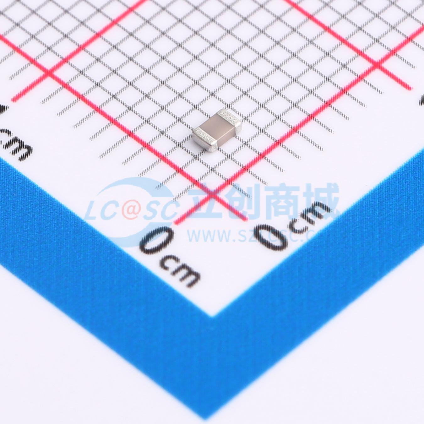 点击查看大图 TCC0805COG6R8C500BT实物图