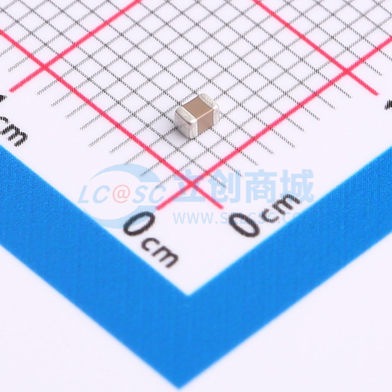 点击查看大图 TCC0805X7R333K251FT实物图