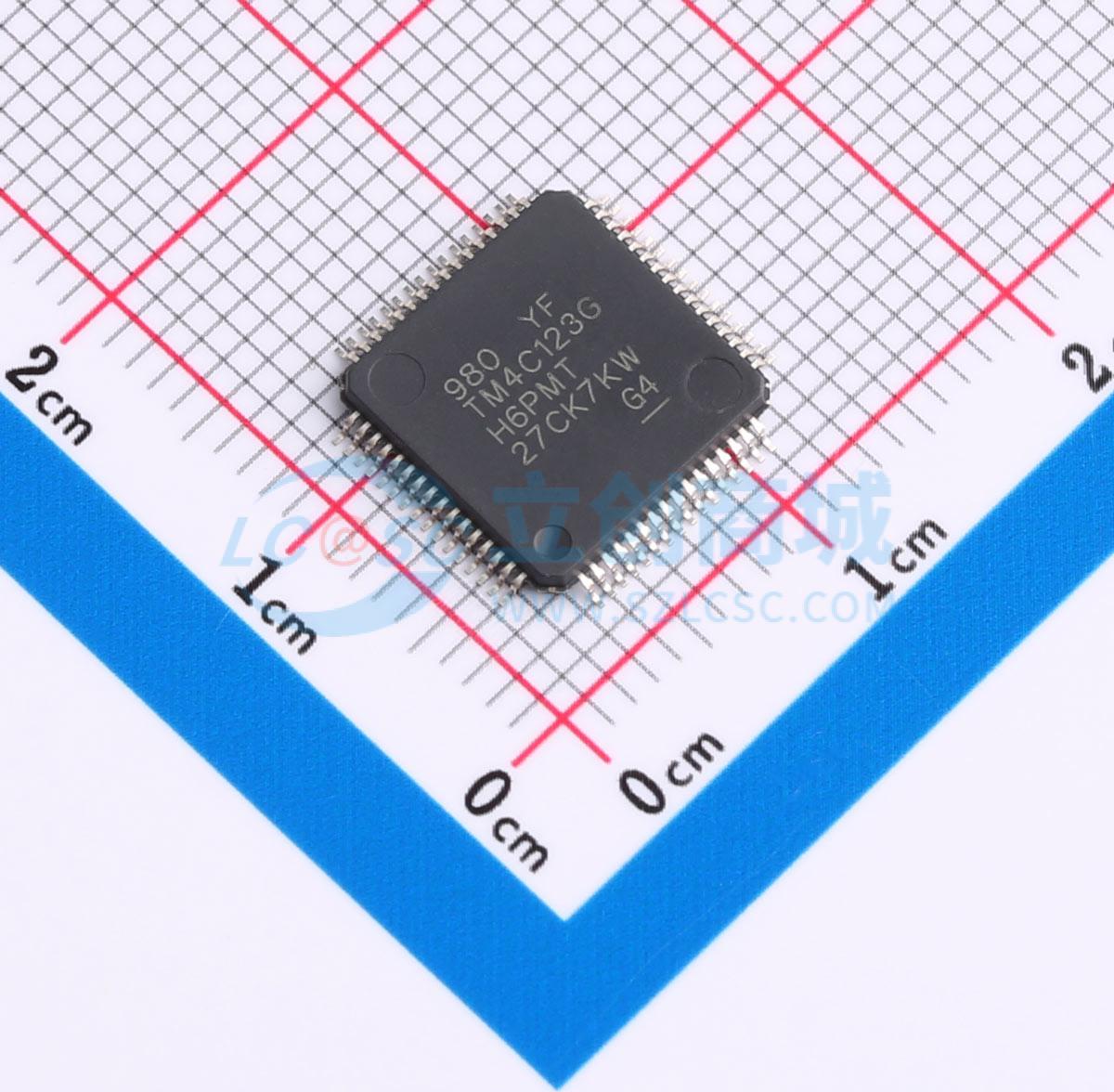 点击查看大图 TM4C123GH6PMT实物图