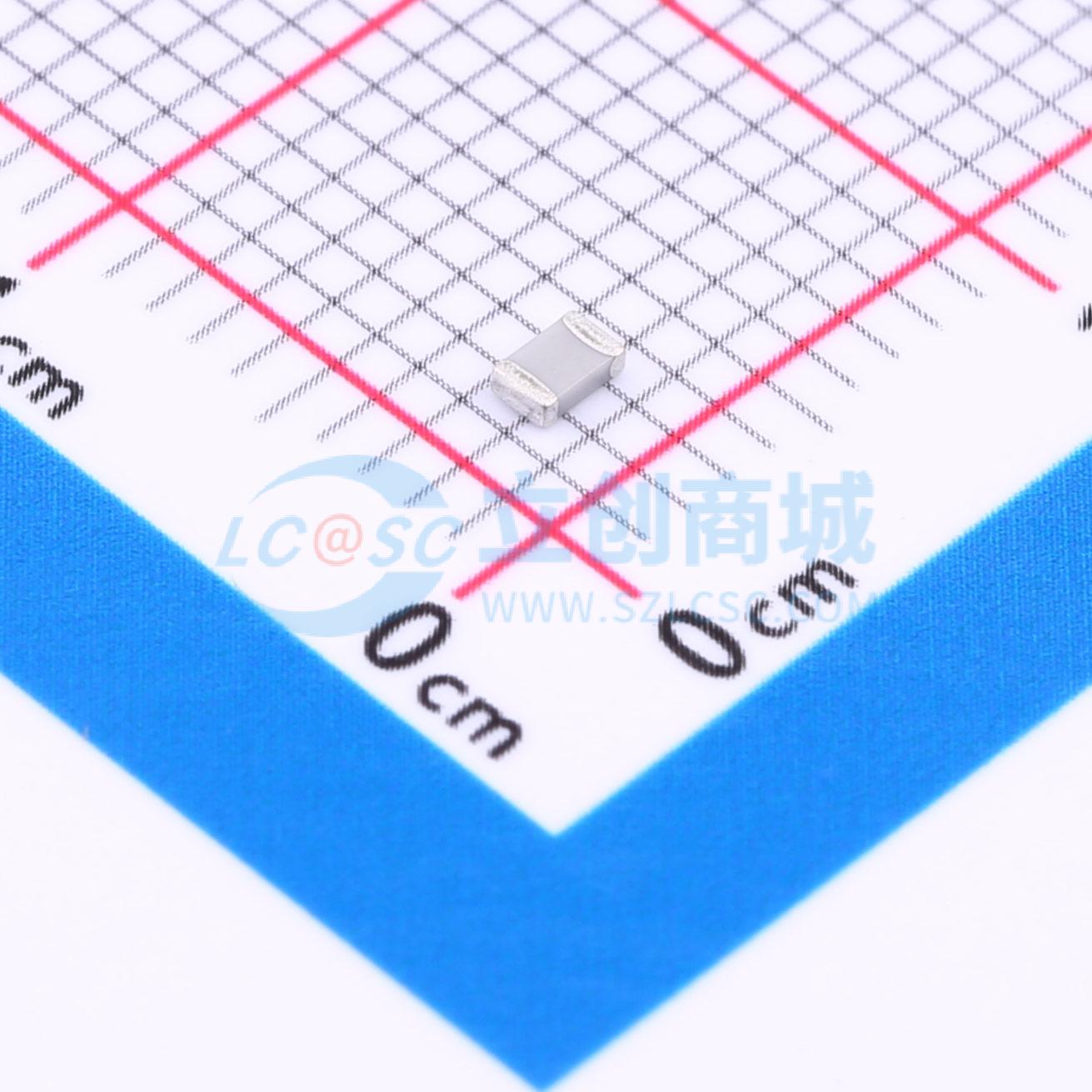 点击查看大图 TCC0805COG162J500BT实物图