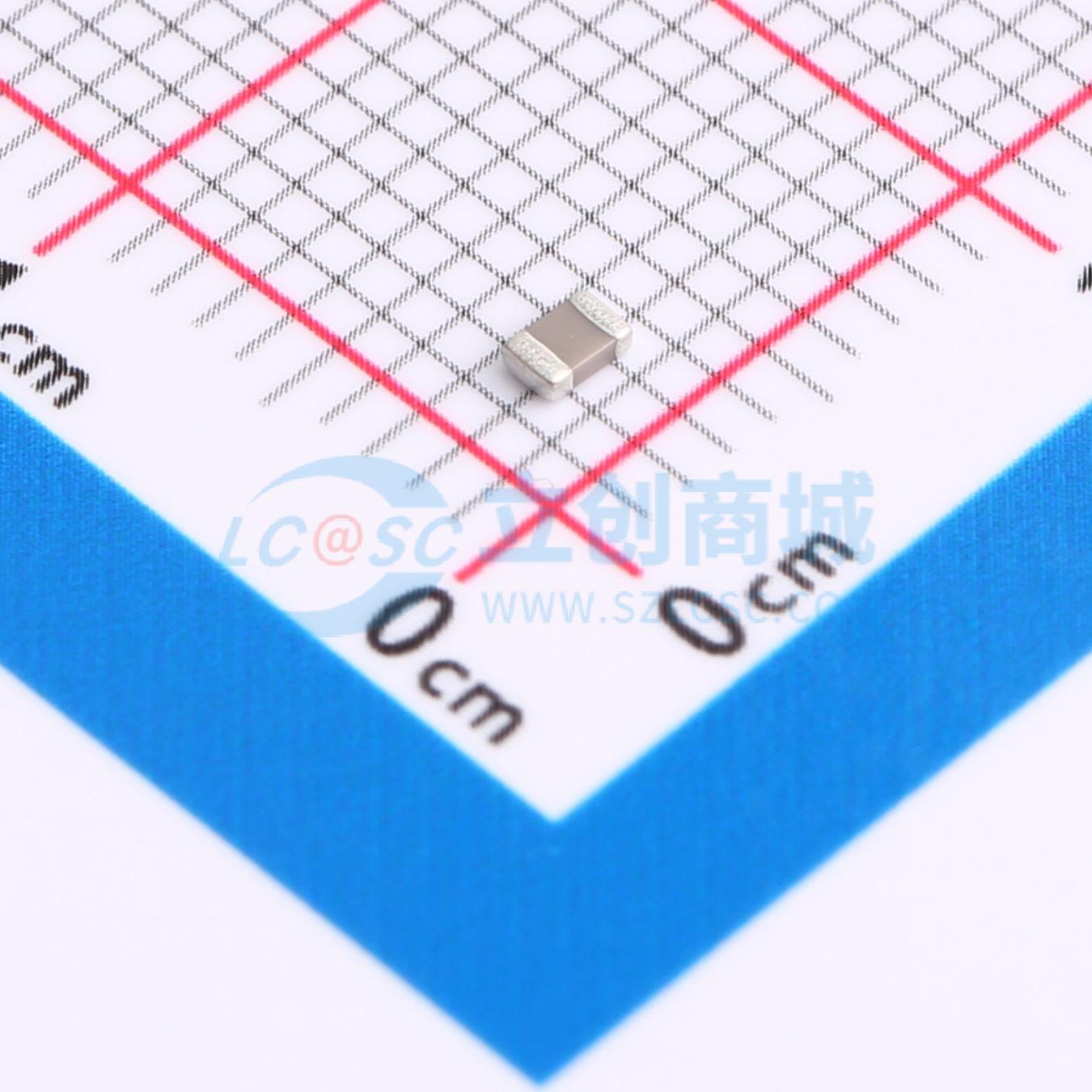 点击查看大图 TCC0805COG152J500BT实物图
