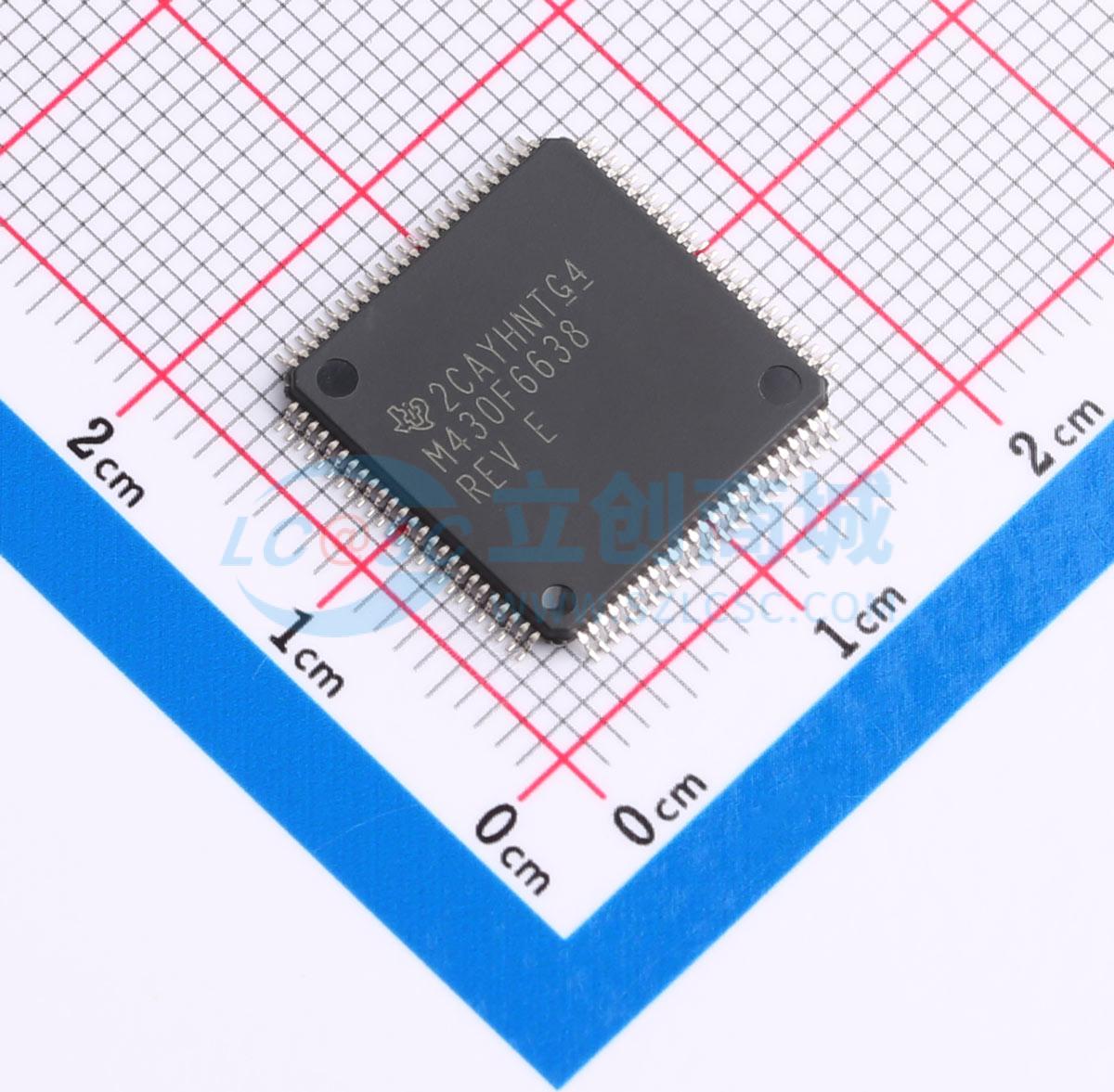 MSP430F6638IPZR实物图