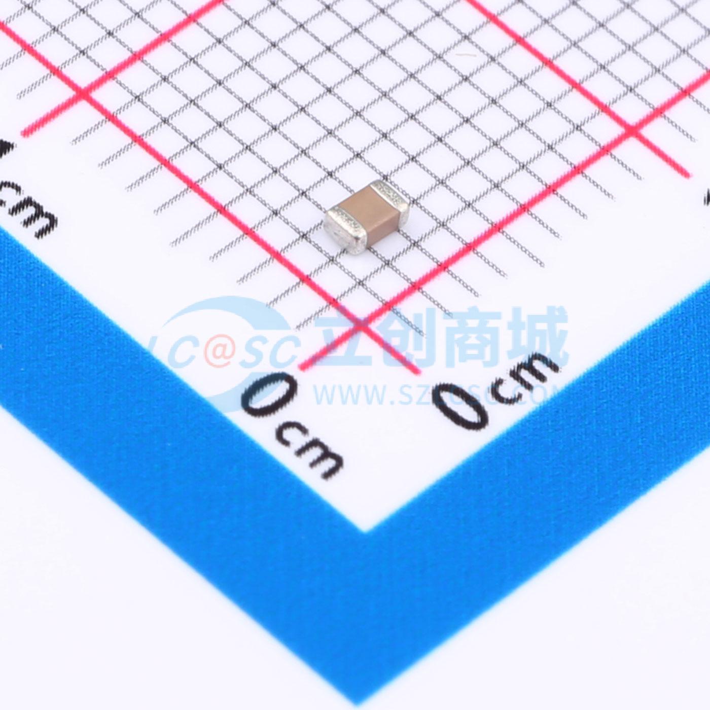 点击查看大图 TCC0805X7R334M250DT实物图