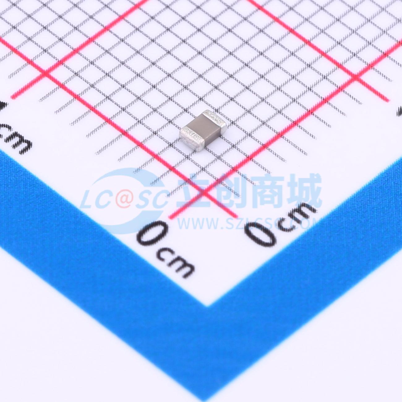 点击查看大图 TCC0805COG332J500BT实物图