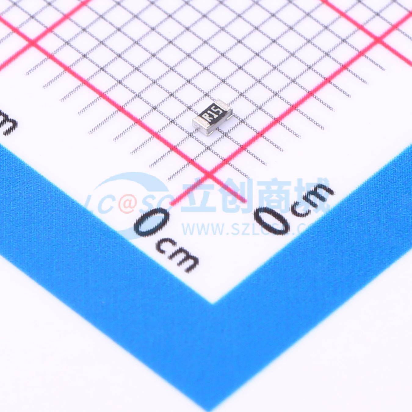 CR0603FAR150G实物图