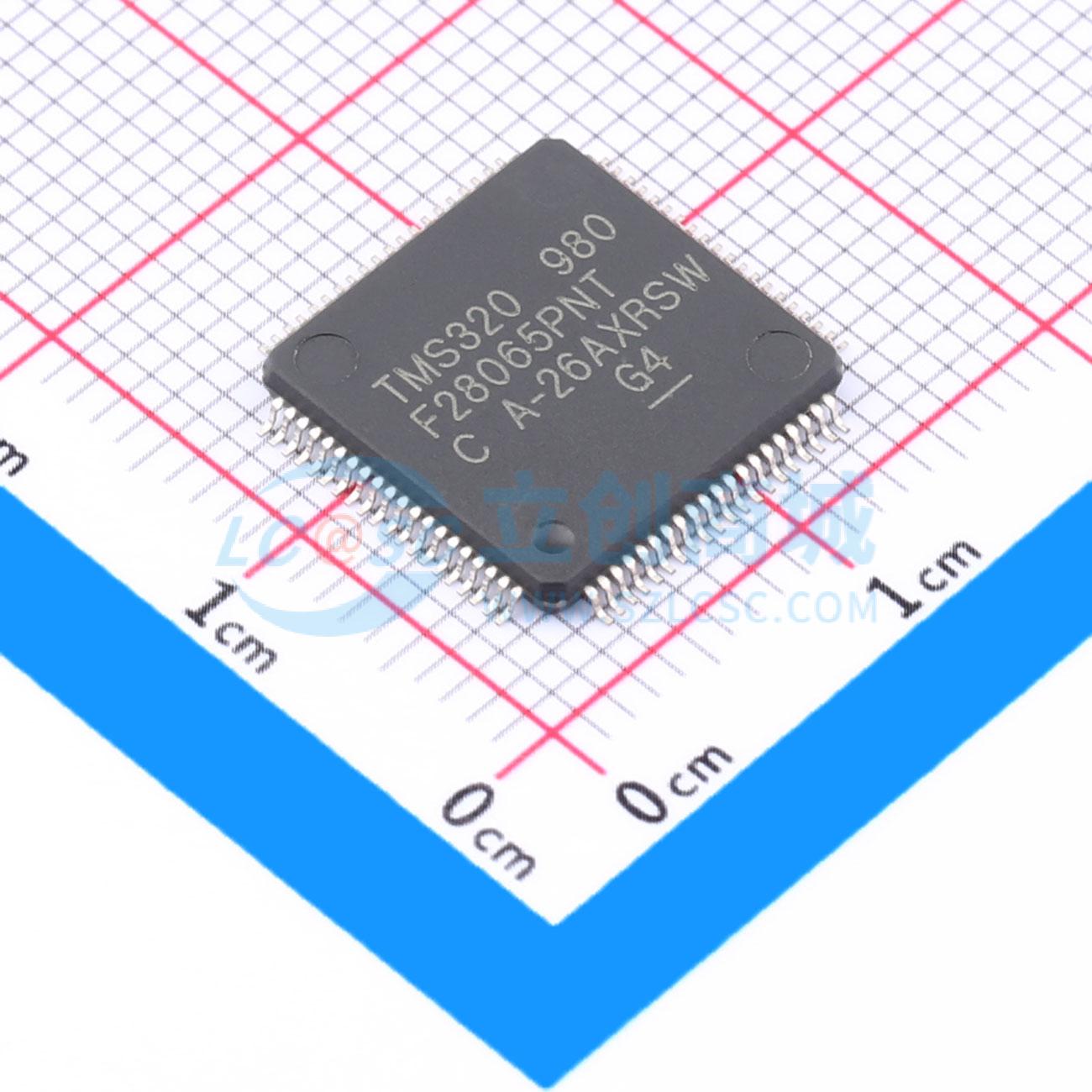 点击查看大图 TMS320F28065PNT实物图