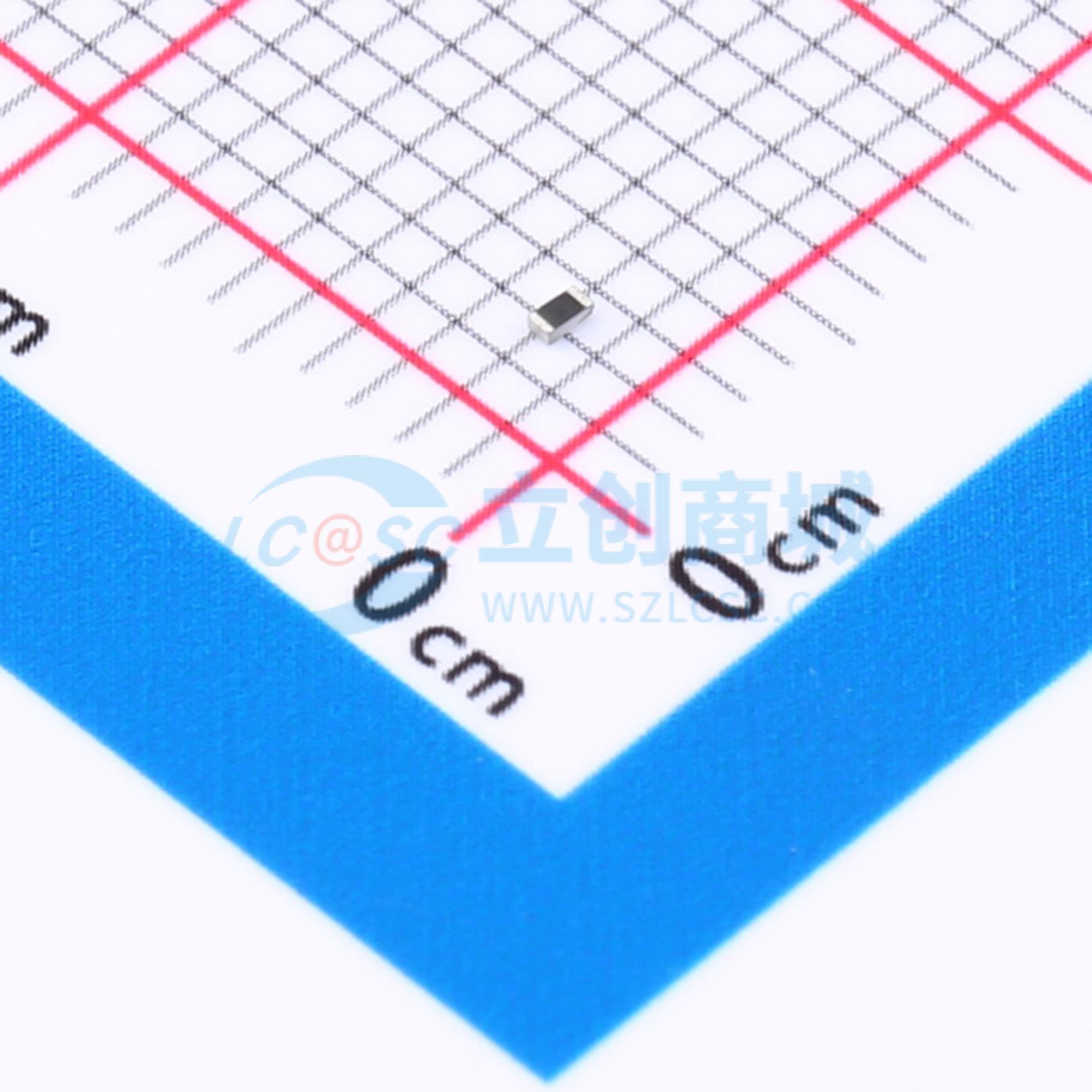 点击查看大图 CRG0402F47K实物图