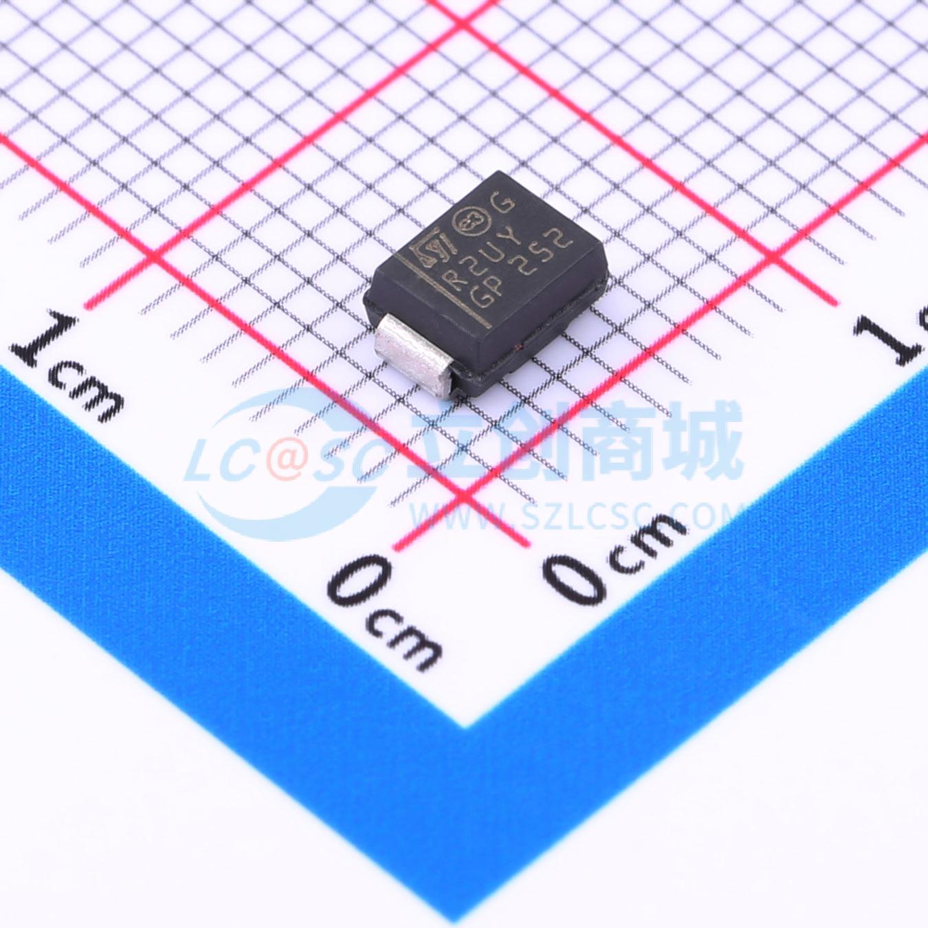 点击查看大图 STTH2R02UY实物图