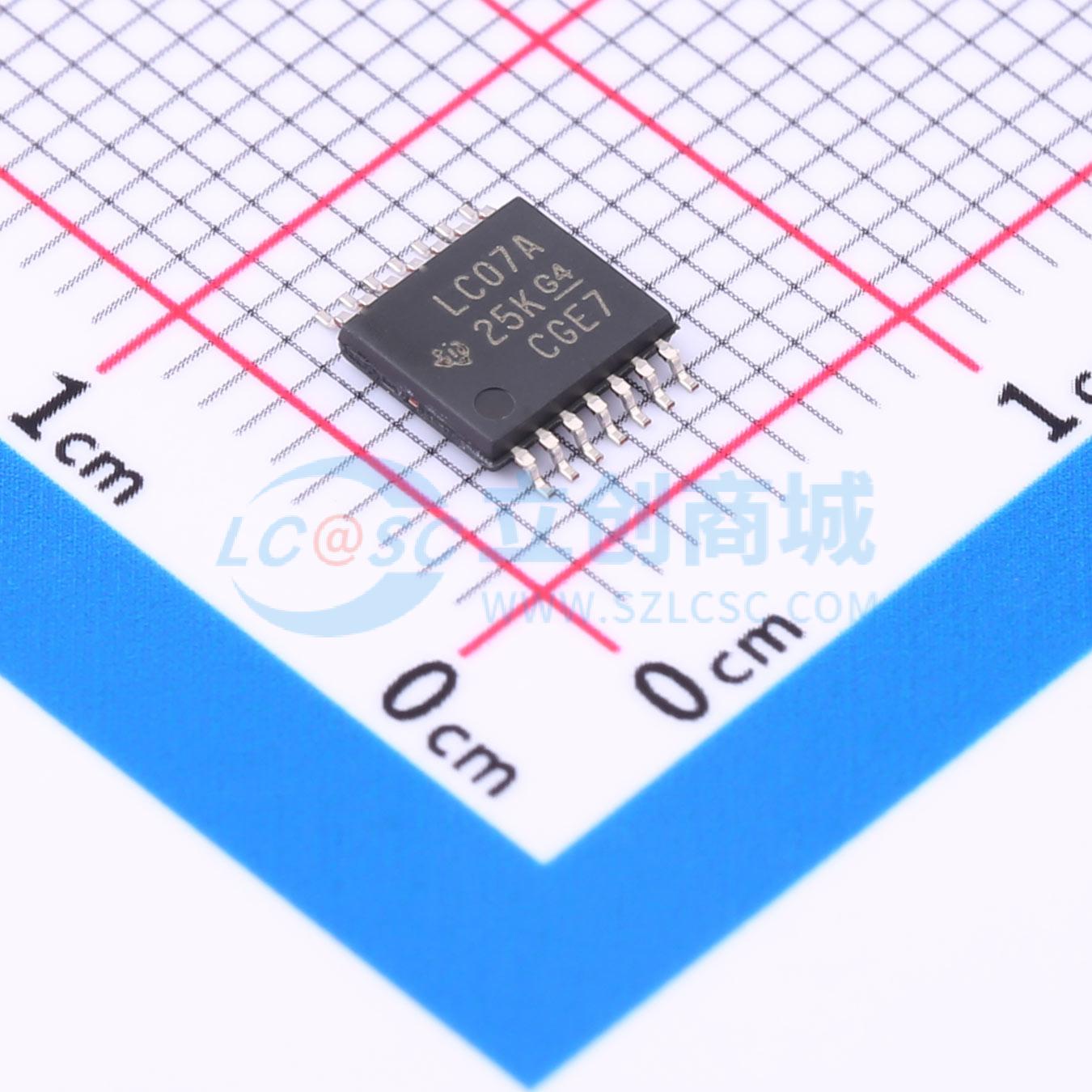 点击查看大图 SN74LVC07APW实物图