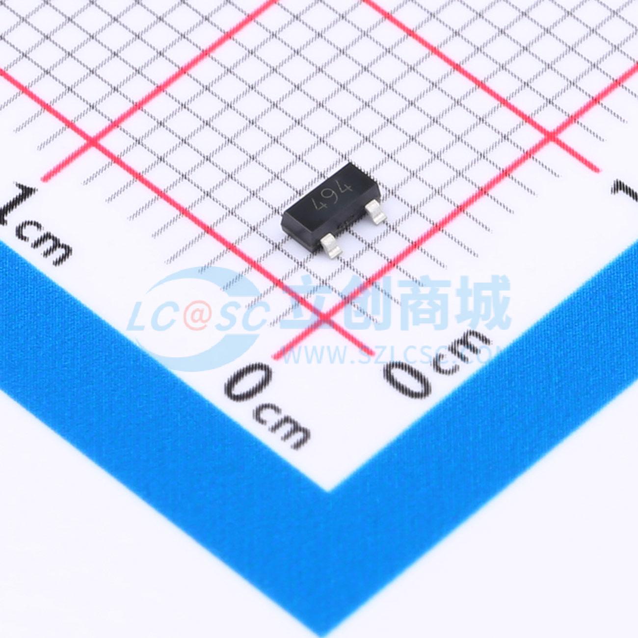 点击查看大图 FMMT494QTA实物图