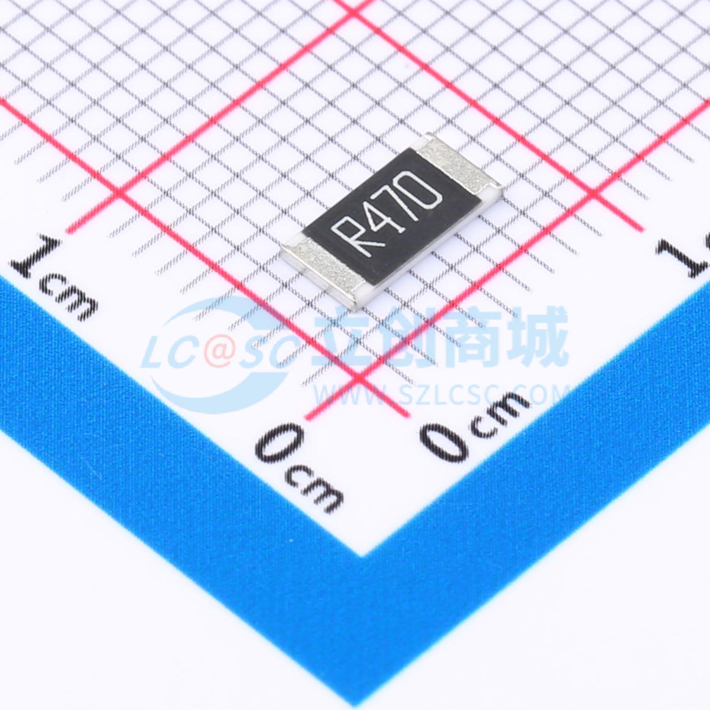 CR2512J1R470G实物图